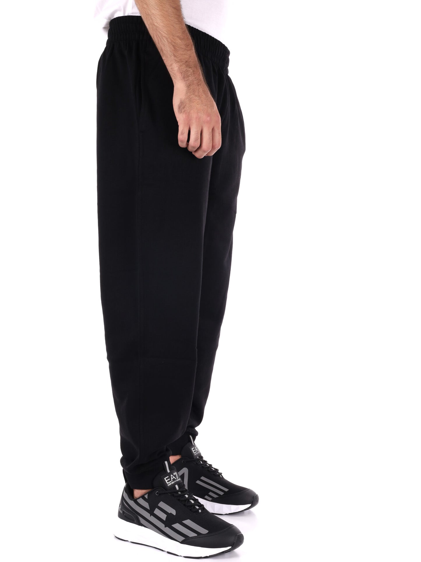 PANTALONE TRAIN VISIBILITY EA7 EMPORIO ARMANI DA UOMO NERO