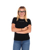 t-shirt-con-logo-slim-ea7-emporio-armani-da-donna-nero