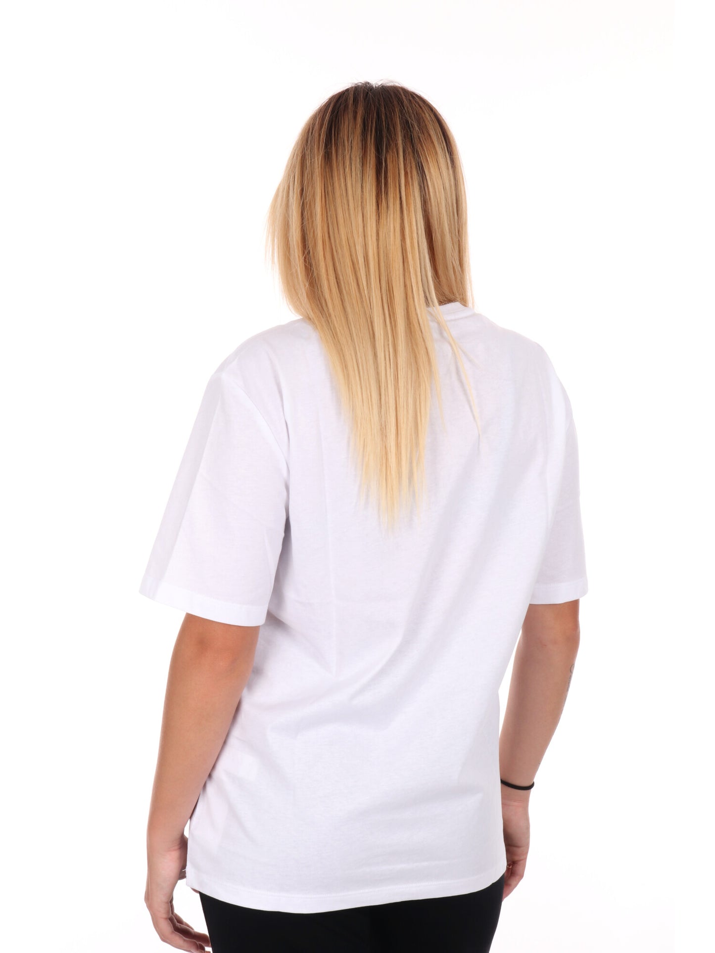 T-SHIRT VISIBILITY OVER EA7 EMPORIO ARMANI DA DONNA BIANCO