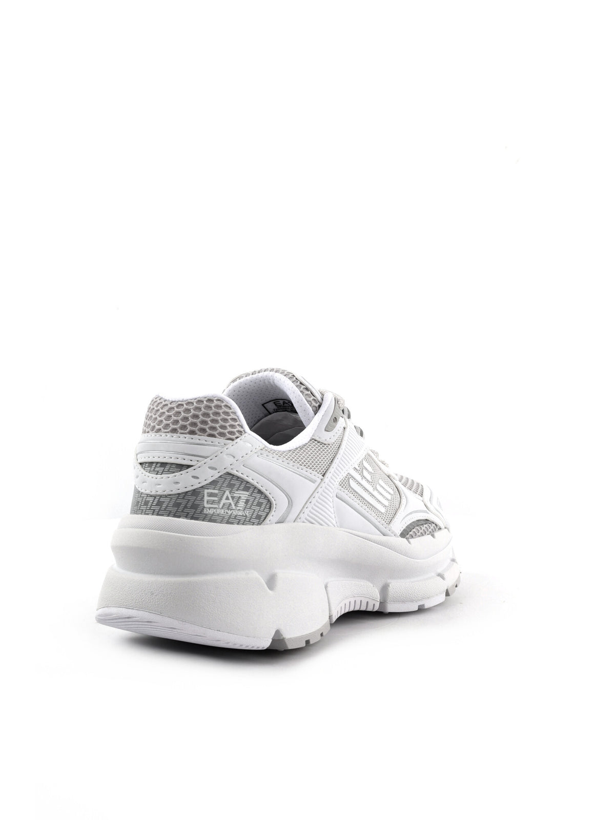 EA7 crave monogram sneakers da donna bianco