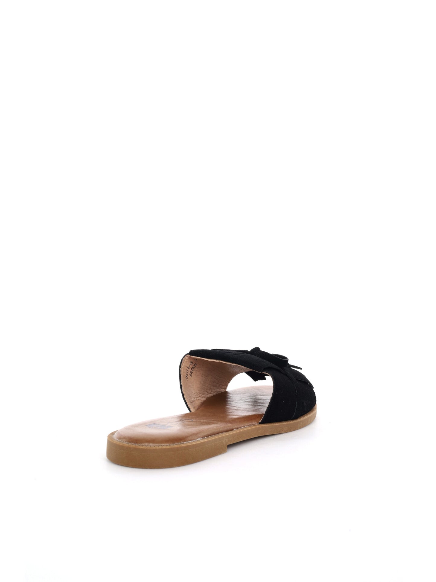 Ciabattina donna Clyo' nera casual e comoda per la primavera-estate