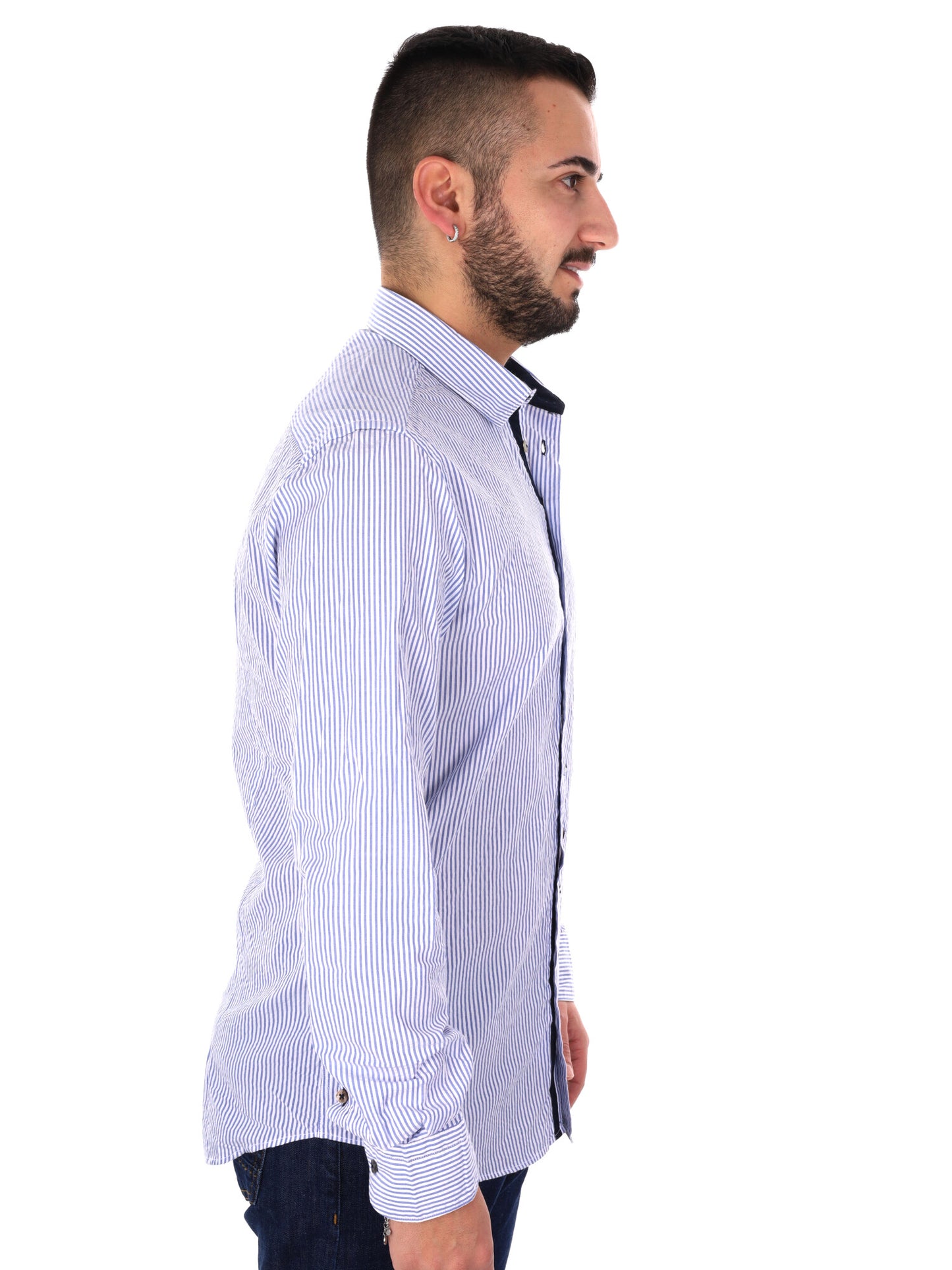 Camicia Allegra 369 FB da uomo multicolore per cerimonia primavera-estate