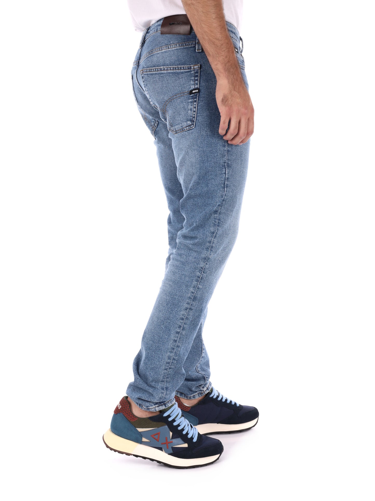 JEANS SAX SKINNY GAS DA UOMO DENIM