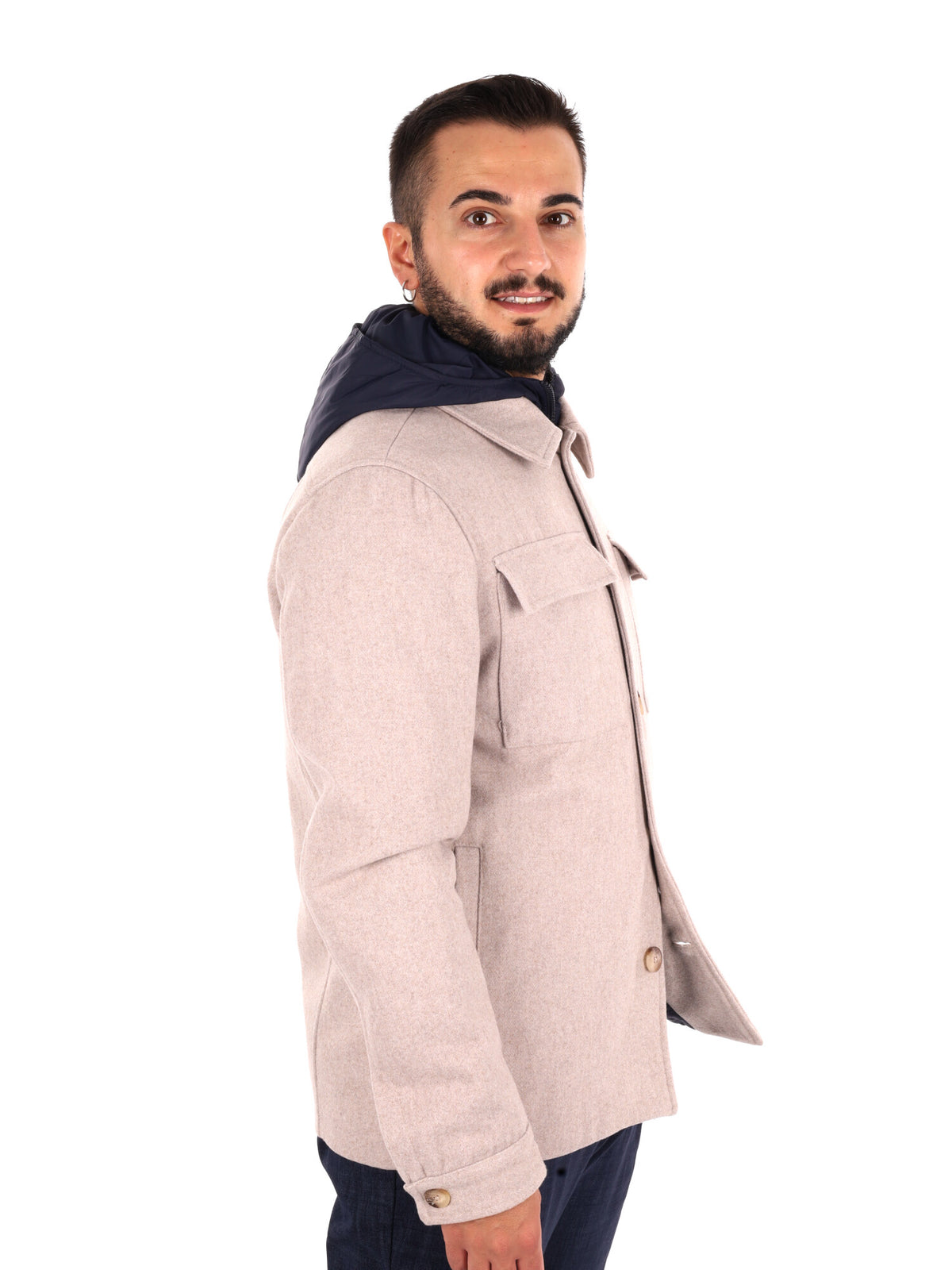 Fb Bellavista 0004, giubbotto da uomo beige