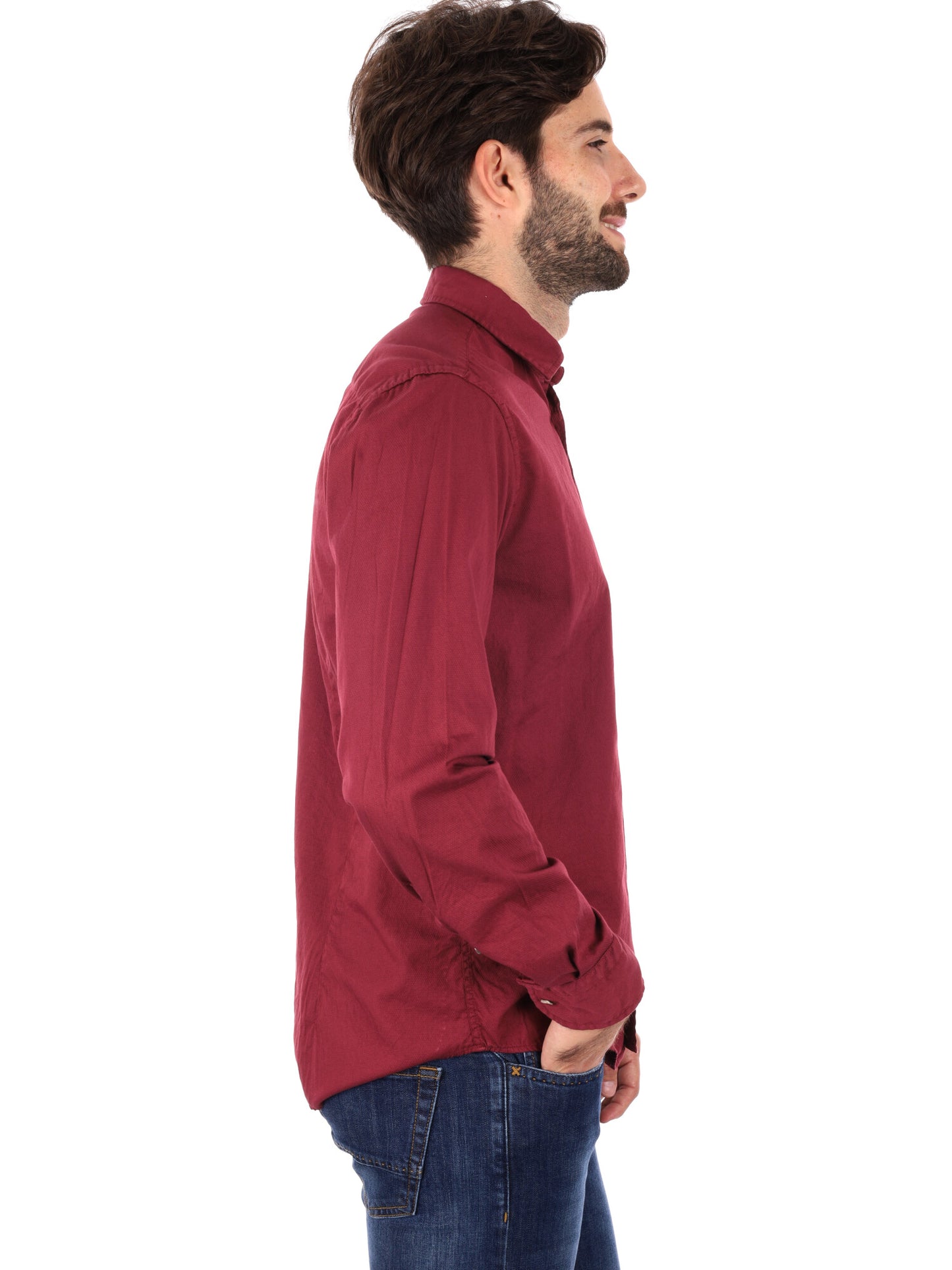 CAMICIA BENFICA FB DA UOMO BORDEAUX