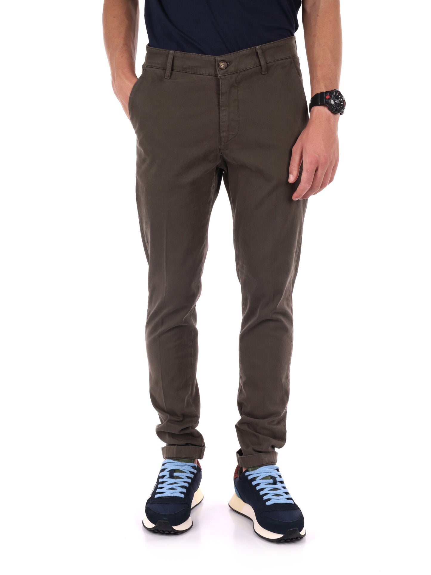 PANTALONE BING FB DA UOMO  MARRONE