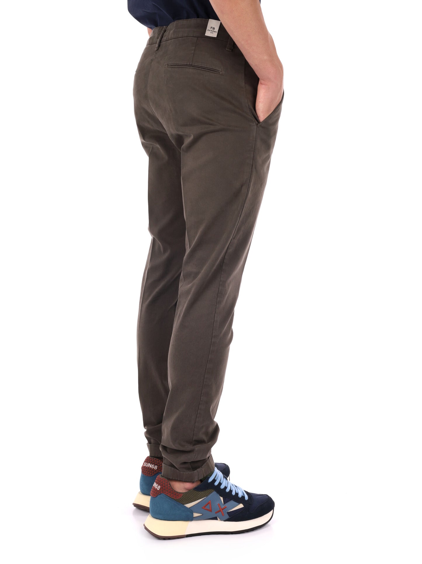 PANTALONE BING FB DA UOMO  MARRONE