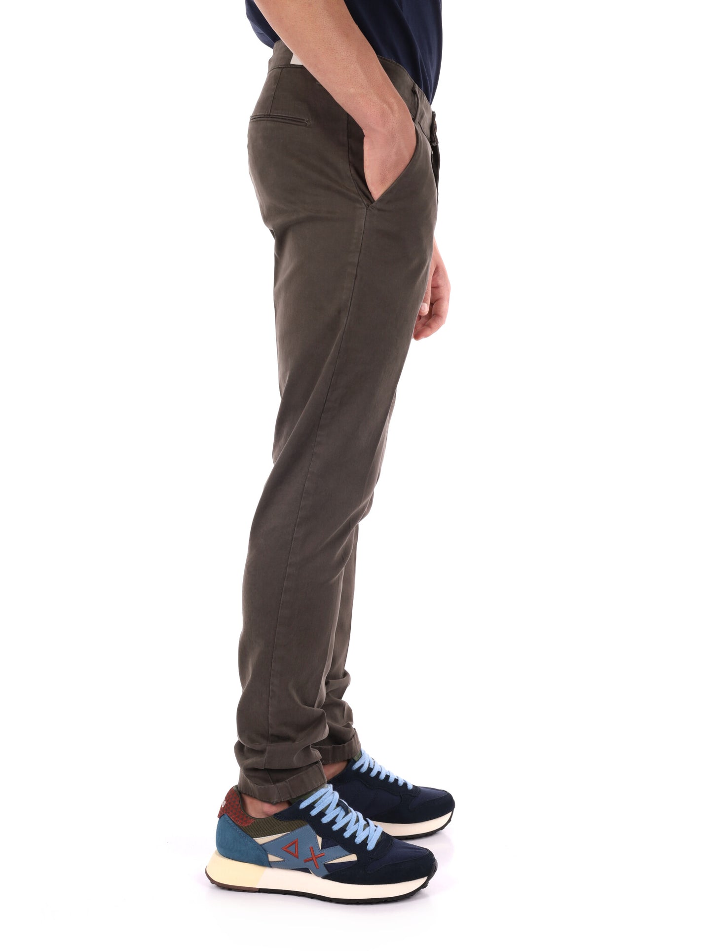 PANTALONE BING FB DA UOMO  MARRONE