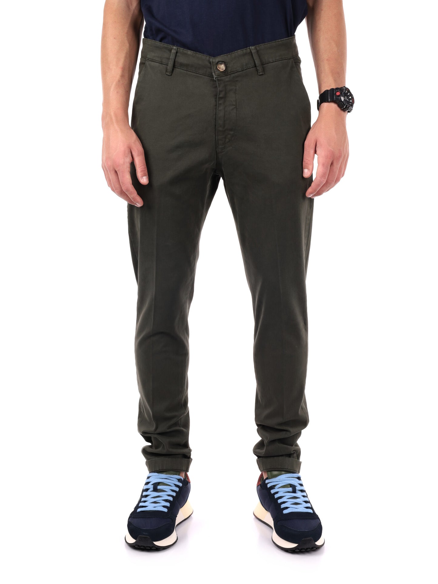 PANTALONE BING FB DA UOMO  VERDE MILITARE