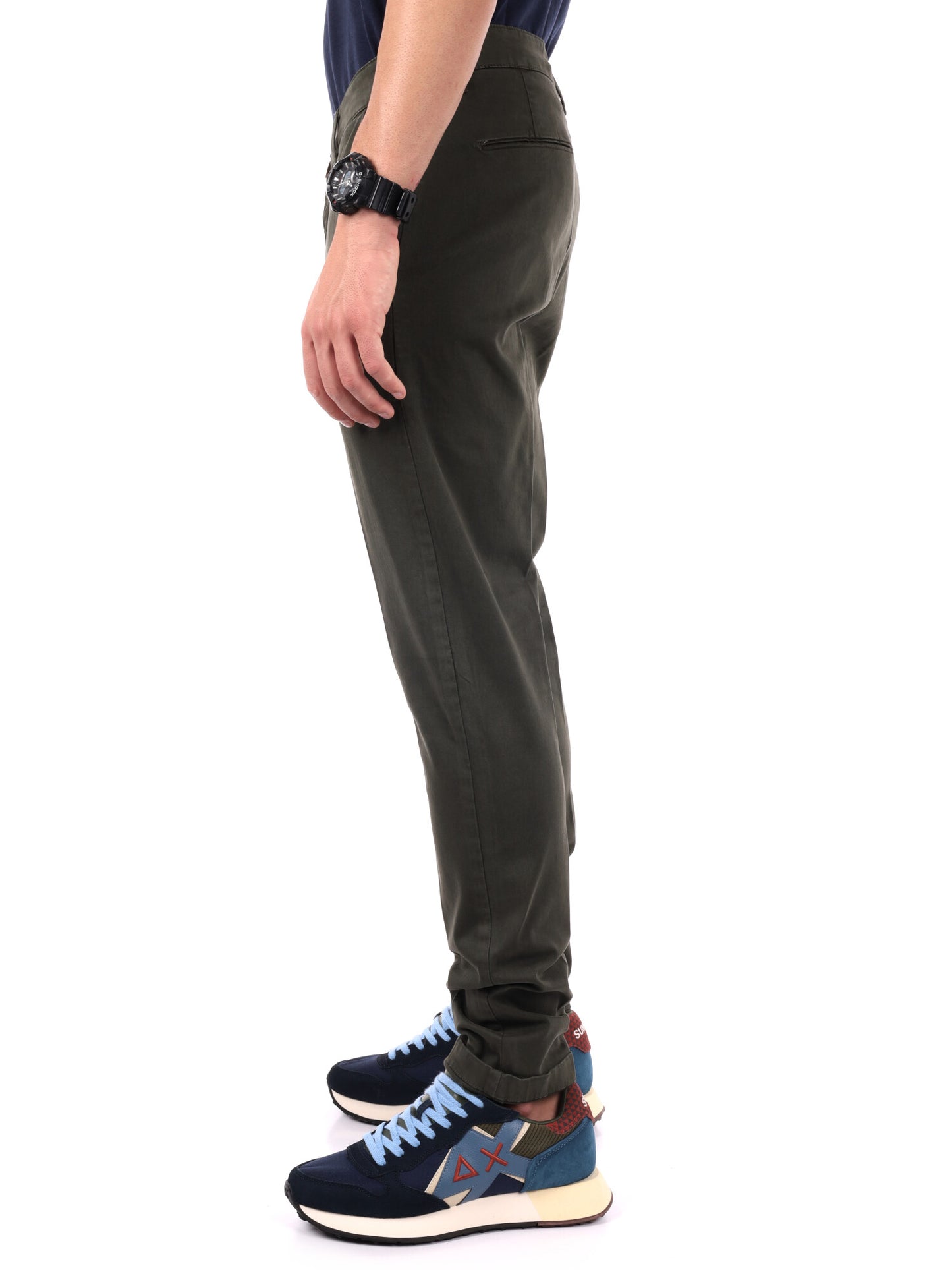 PANTALONE BING FB DA UOMO  VERDE MILITARE