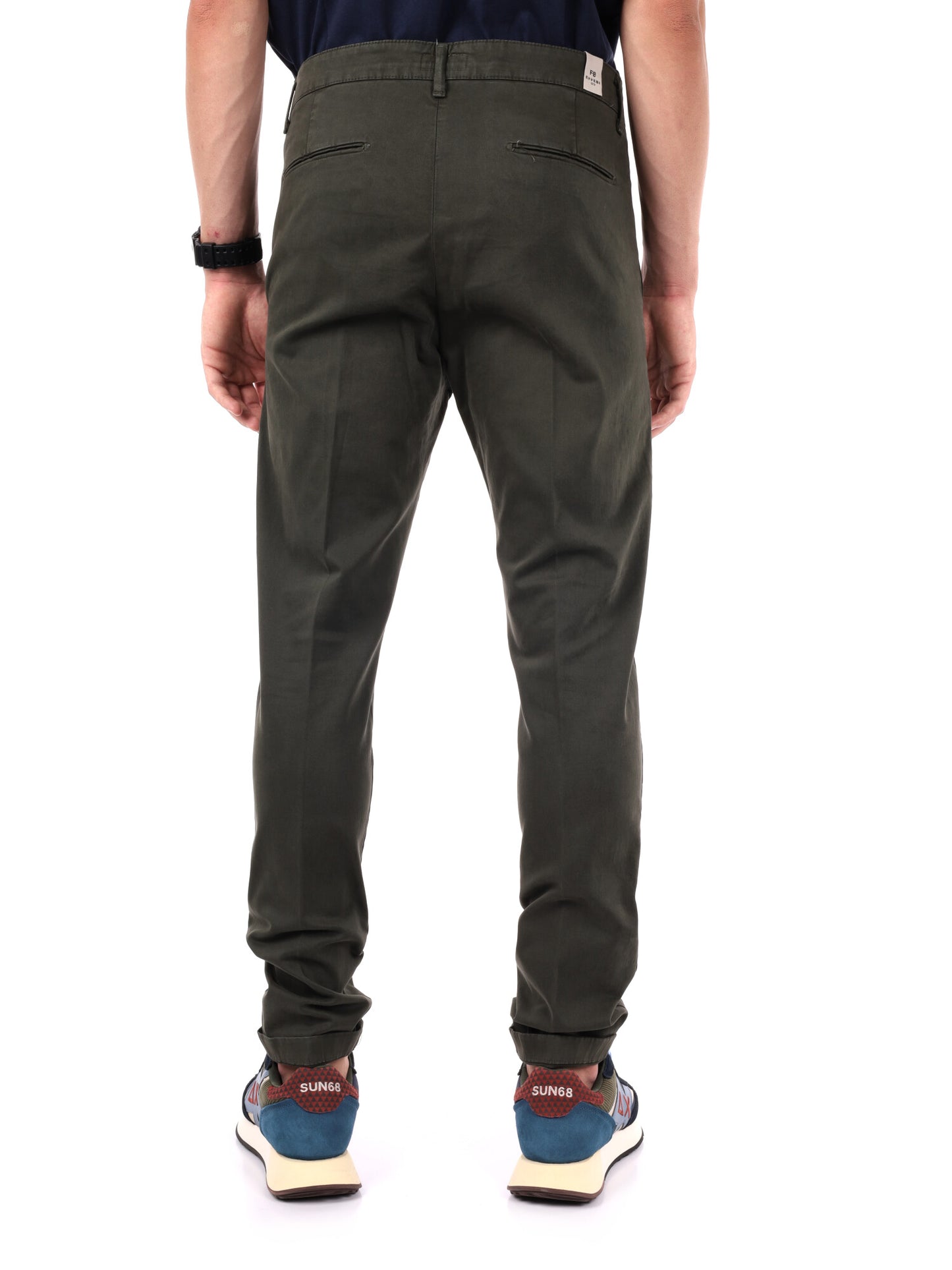 PANTALONE BING FB DA UOMO  VERDE MILITARE
