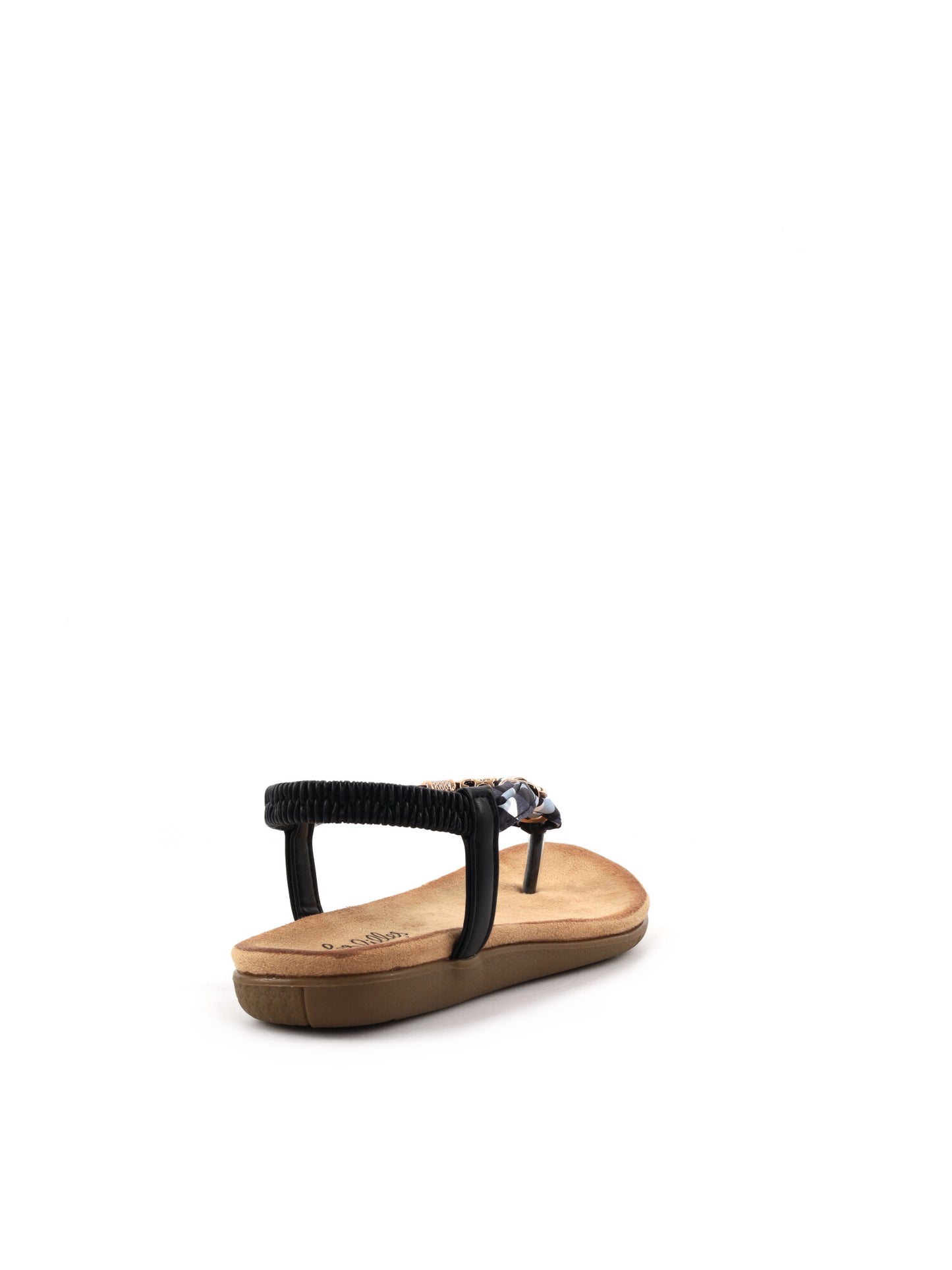 Sandali Les Filles du Sud neri da Donna, eleganza mediterranea