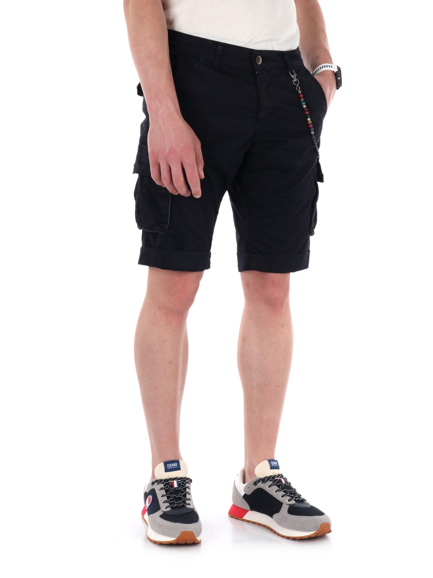 BERMUDA CARGO FB UOMO BLU