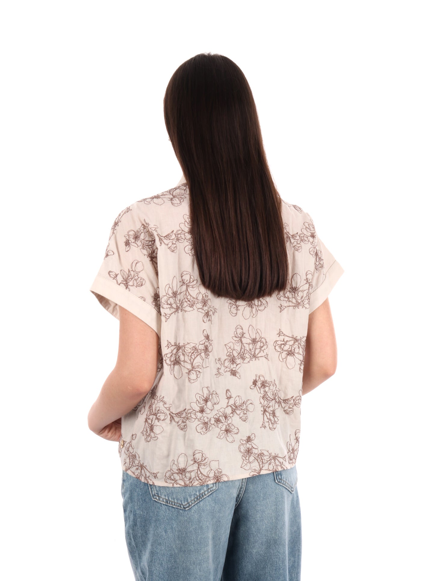 YES ZEE CAMICIA MUSS - BEIGE