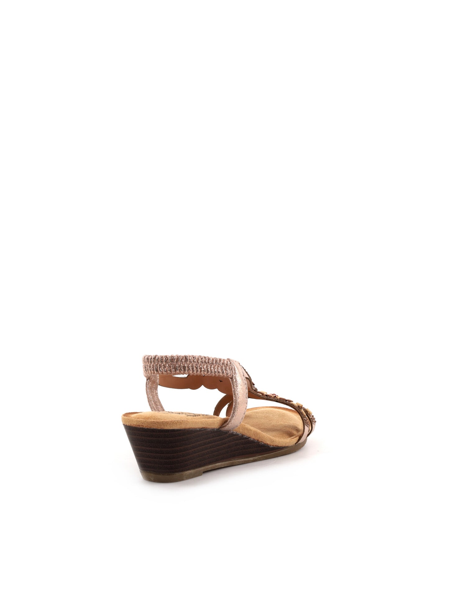 Sandali Les Filles Du Sud donna in oro eleganti e versatili