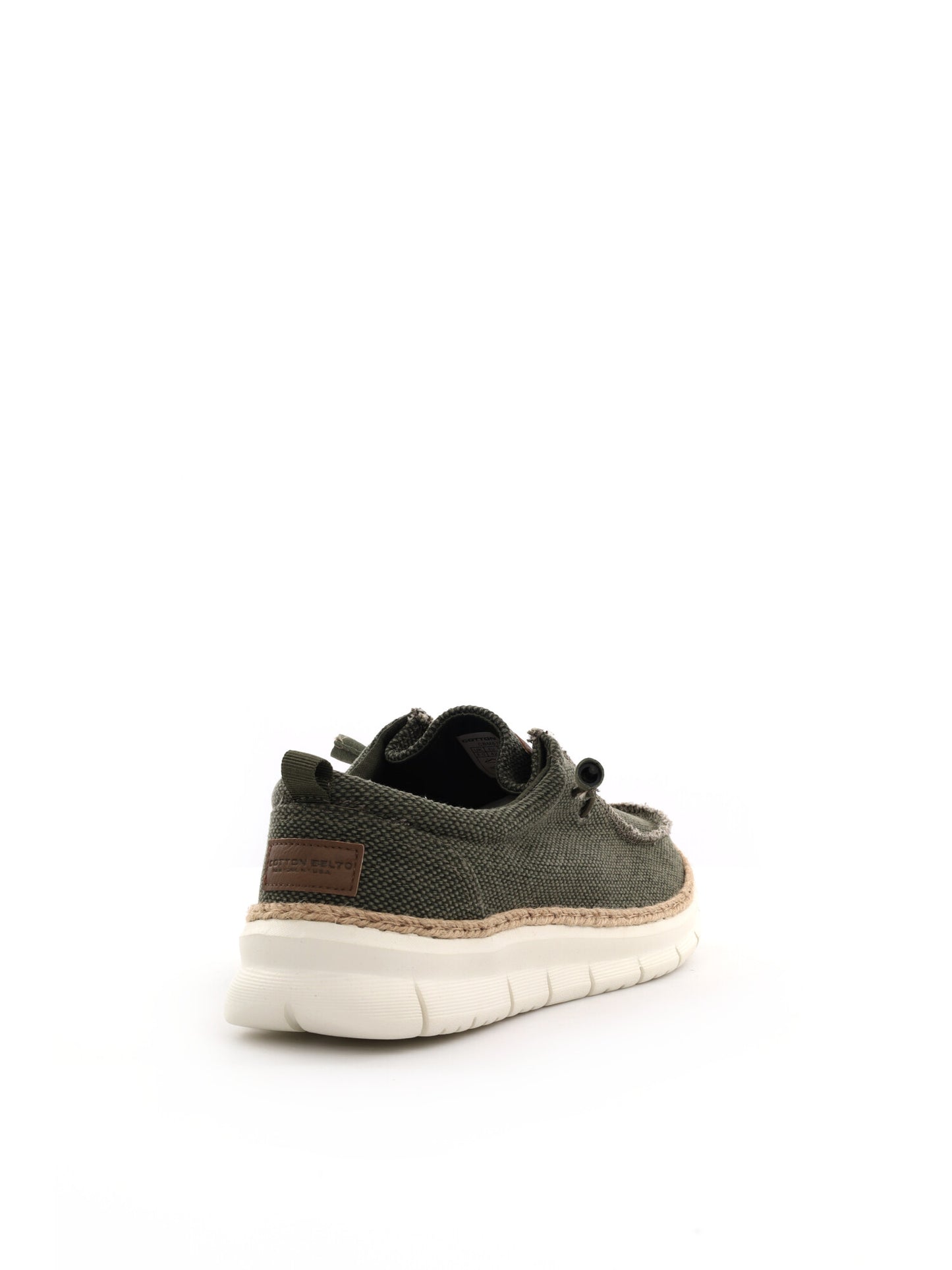 Slip on Cotton Belt da uomo in verde, ultraleggera e comoda