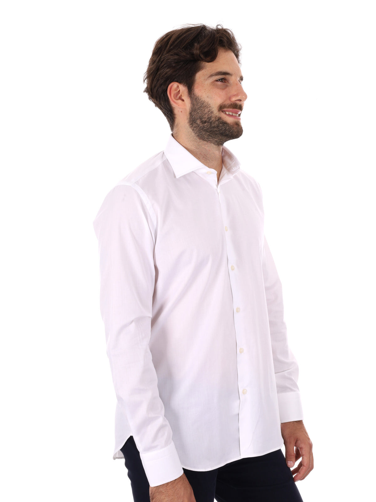 Fb camicia da uomo bianco