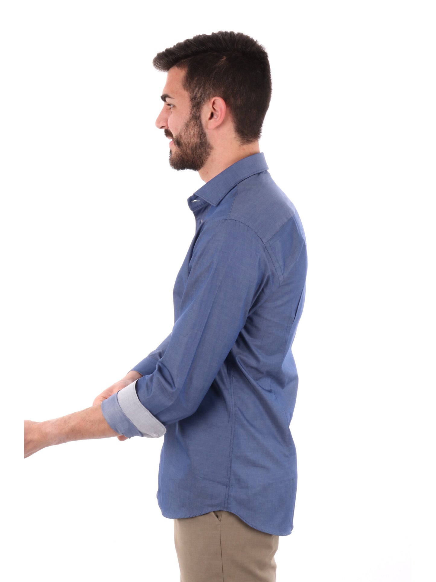 F.B. CAMICIA ML - JEANS