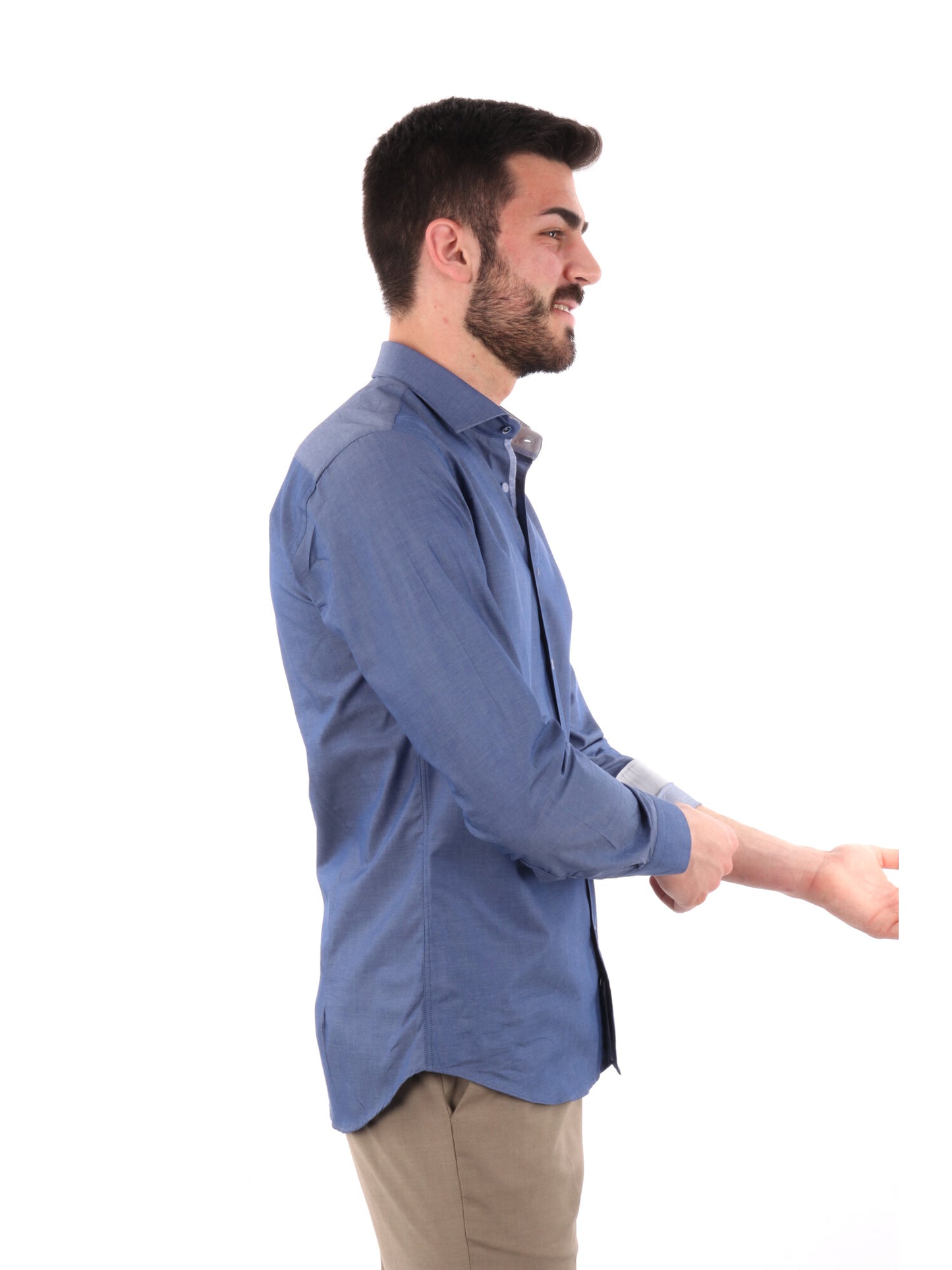 F.B. CAMICIA ML - JEANS