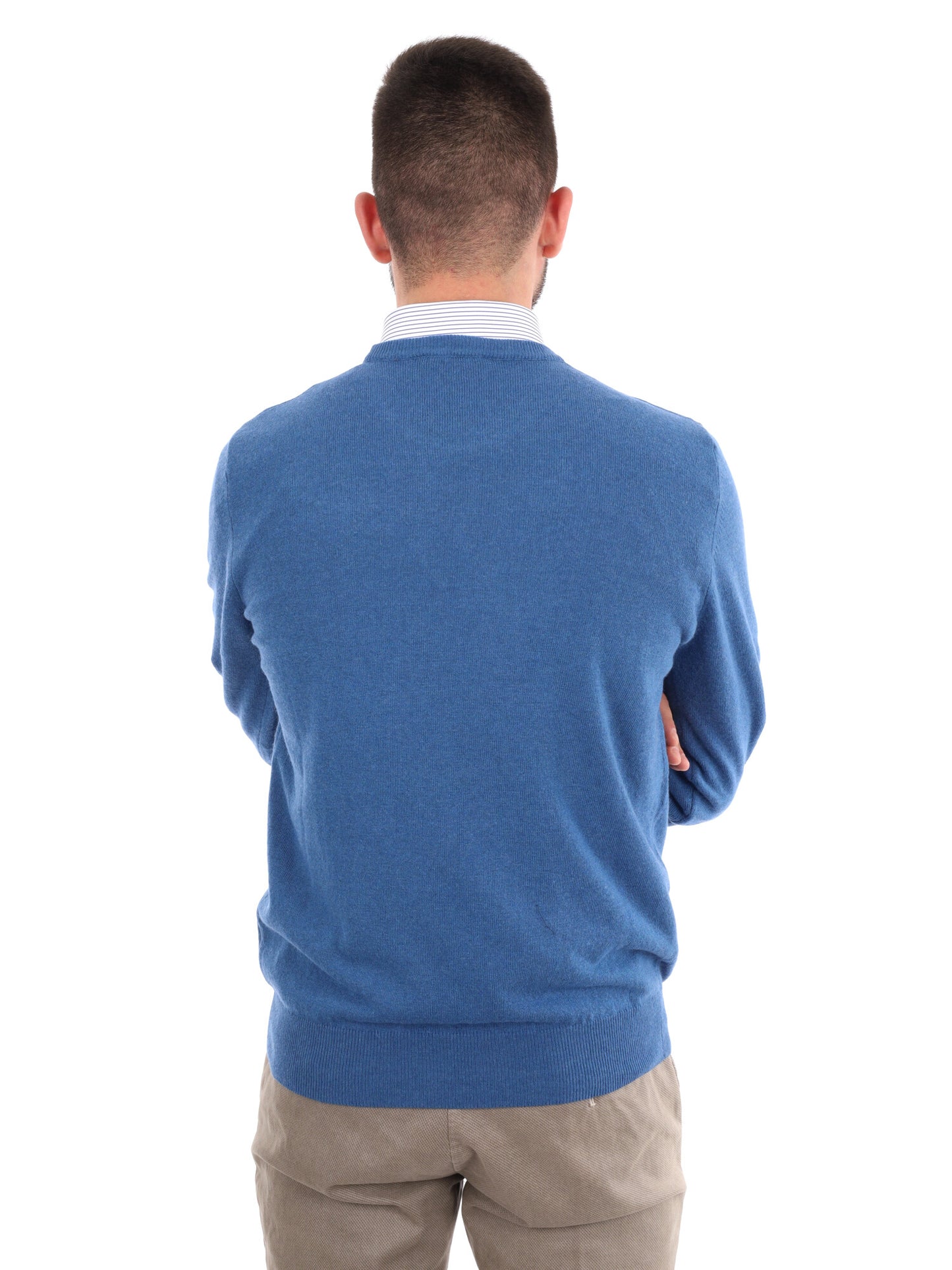 MAGLIA GIROCOLLO FB DA UOMO AVIO