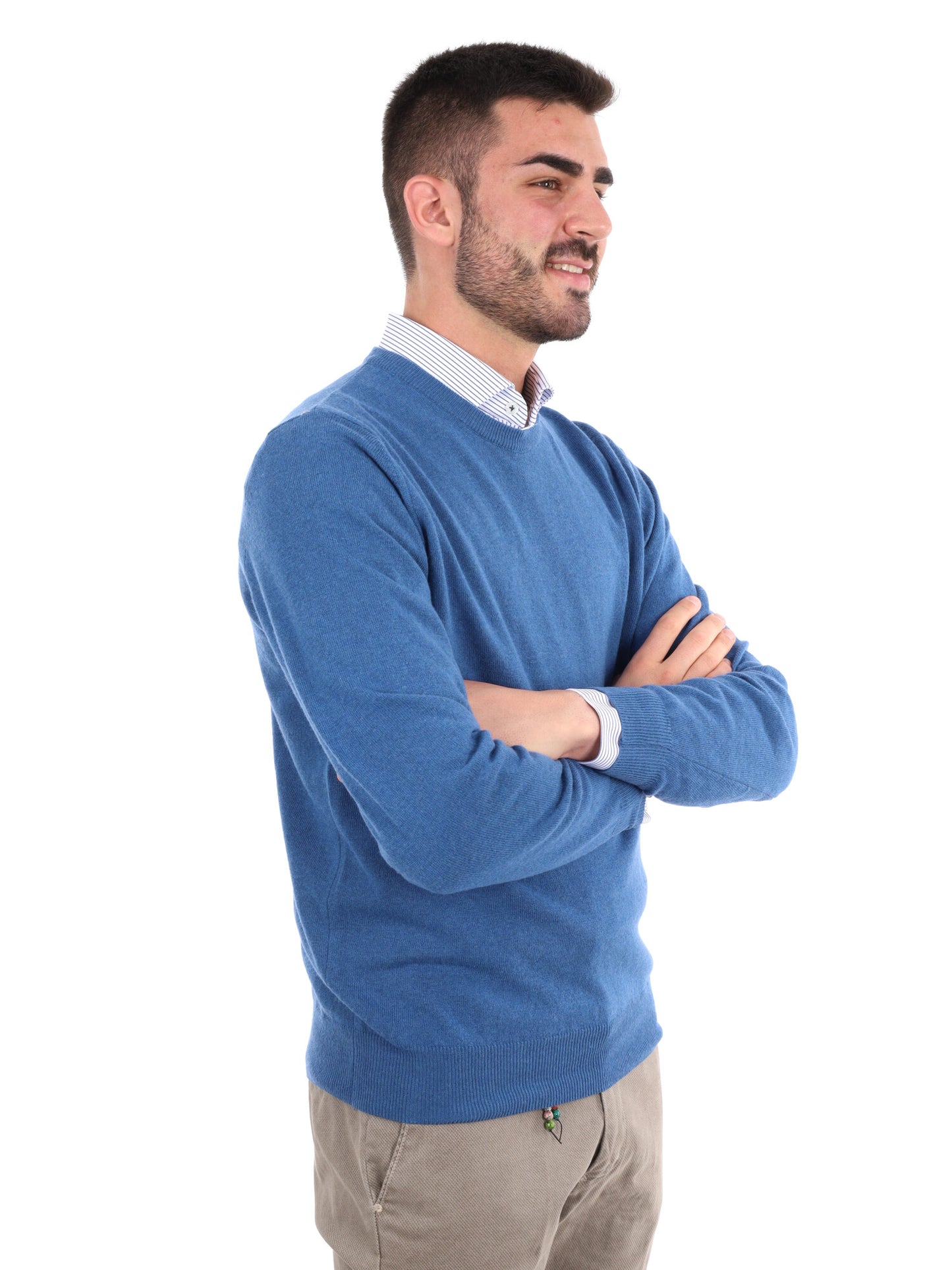 MAGLIA GIROCOLLO FB DA UOMO AVIO