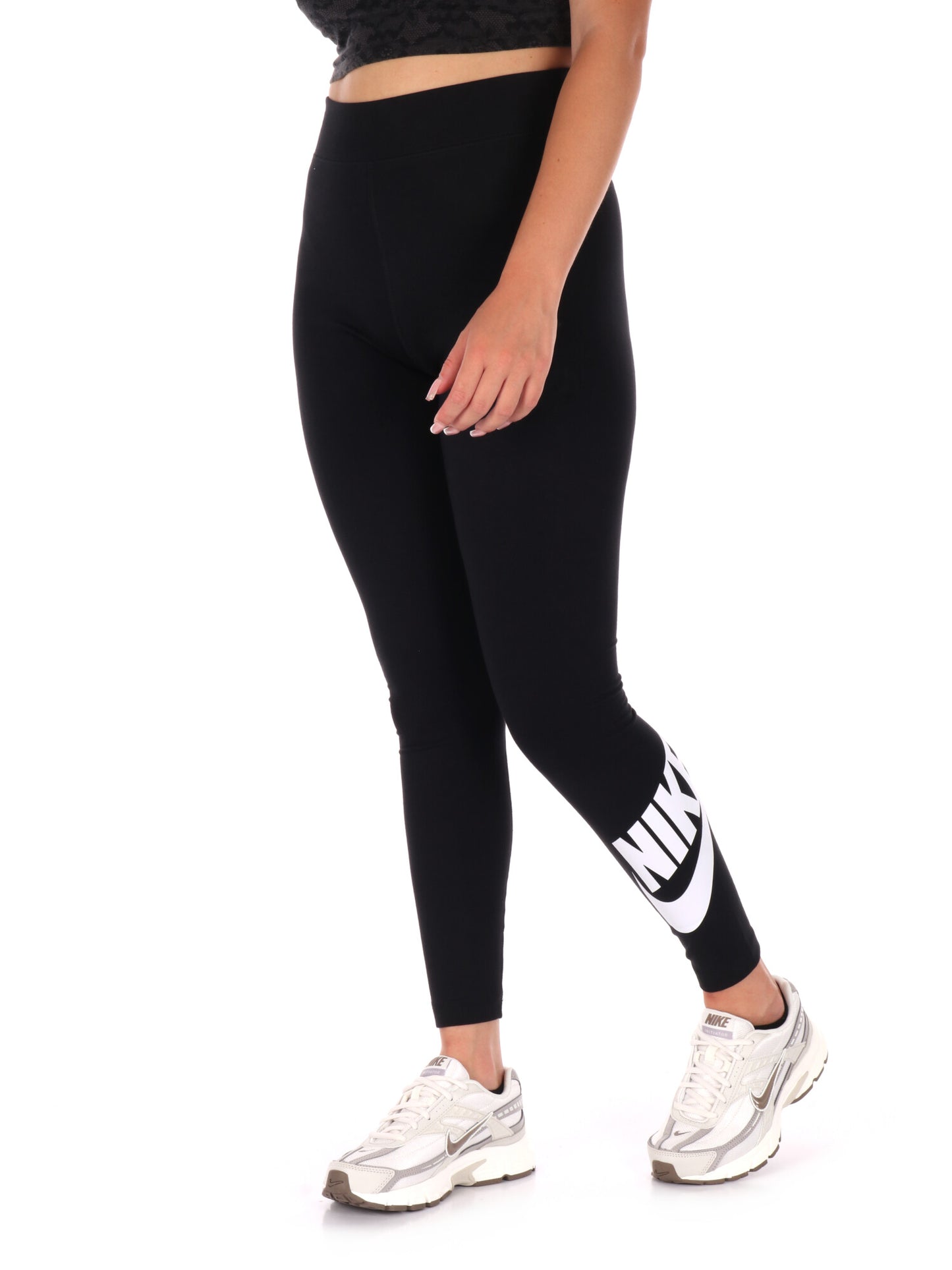 LEGGINGS A VITA ALTA NIKE DA DONNA NERO