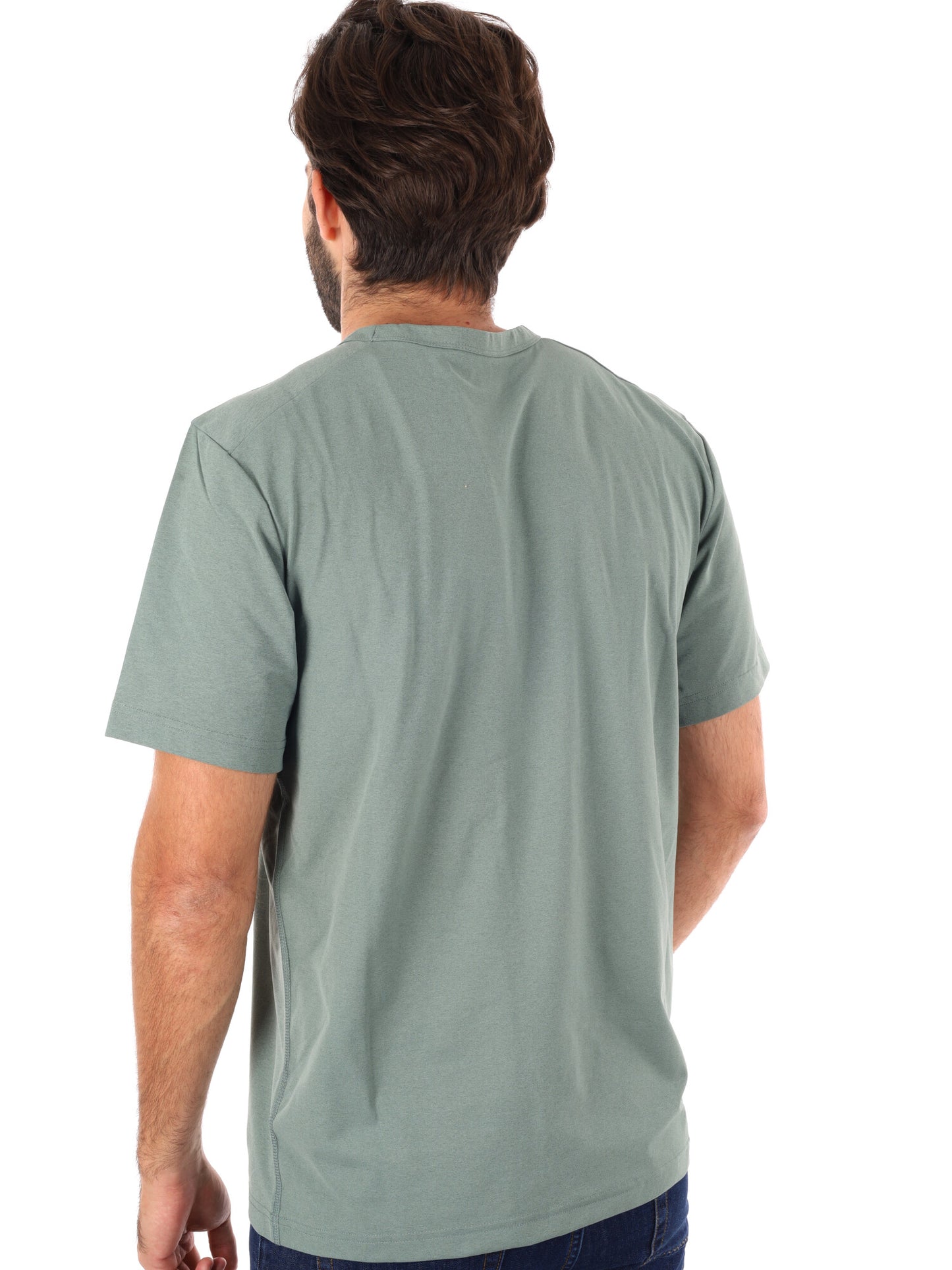 T-SHIRT DRI-FIT UV HYVERSE NIKE DA UOMO VERDE