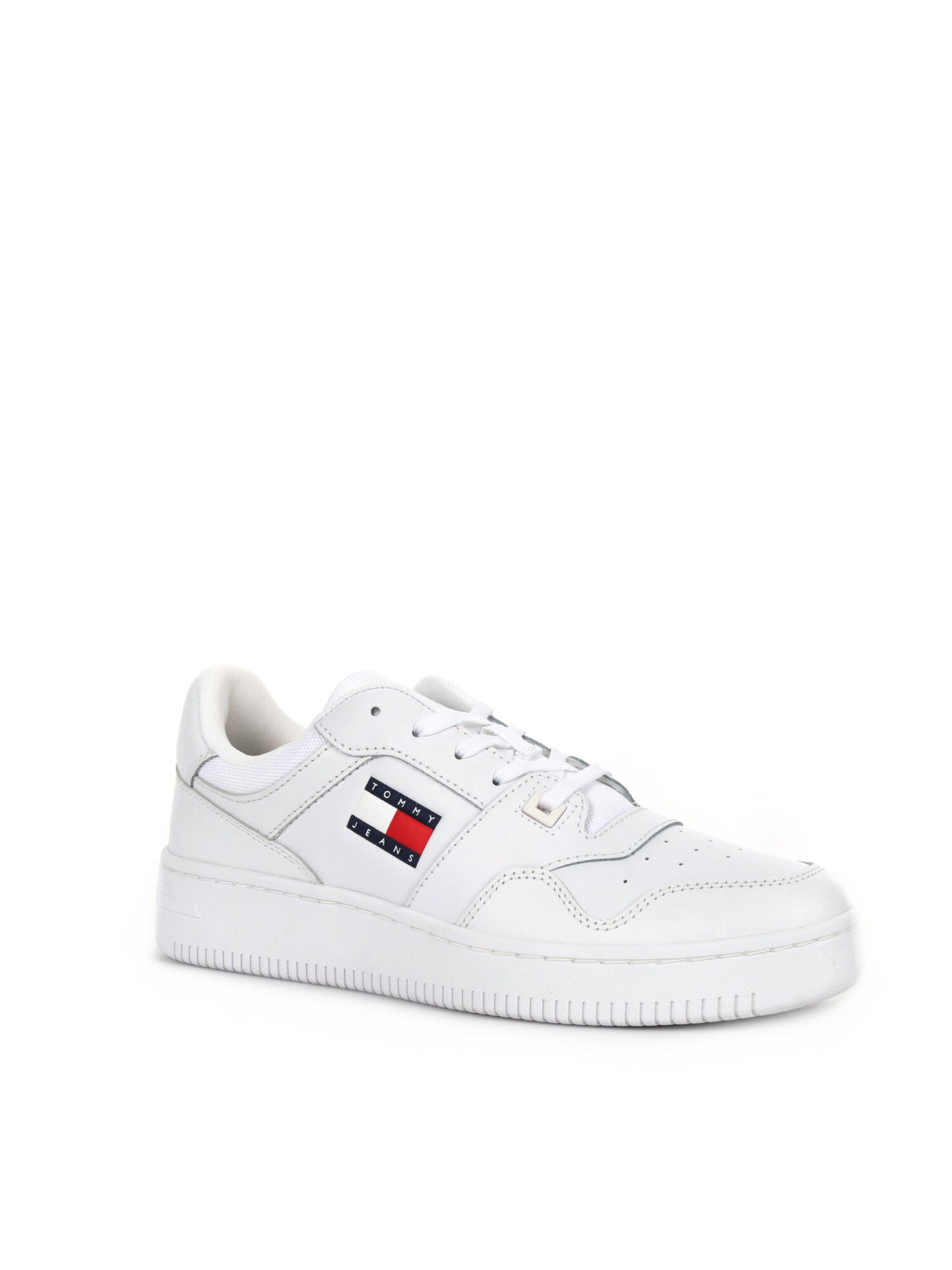 SNEAKERS RETRO BASKET TOMMY JEANS DAUOMO BIANCO