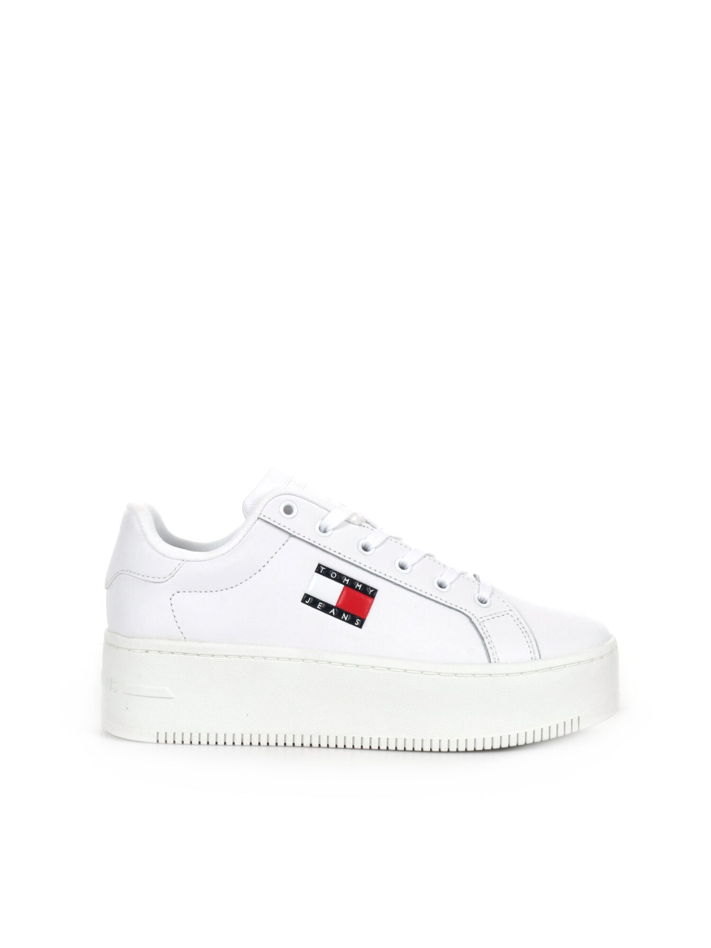 SNEAKERS PLATFORM TOMMY JEANS DA DONNA BIANCO