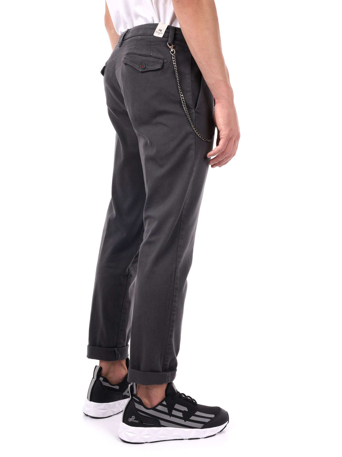 PANTALONE PENCE+CATENA DA UOMO GRIGIO