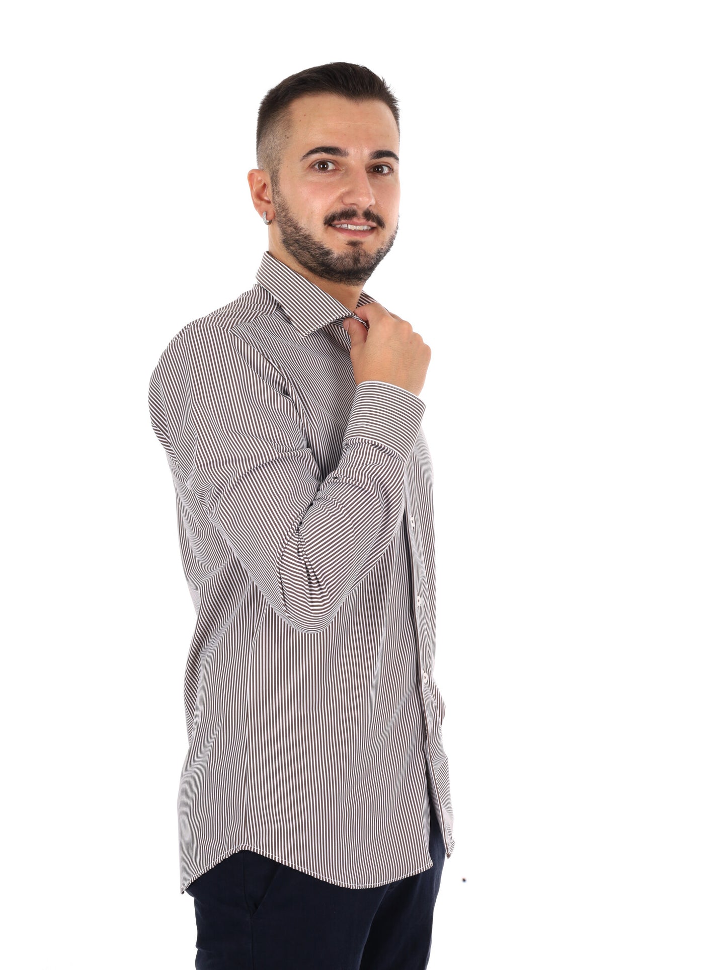 Fb Evian Print 7, camicia da uomo multicolore