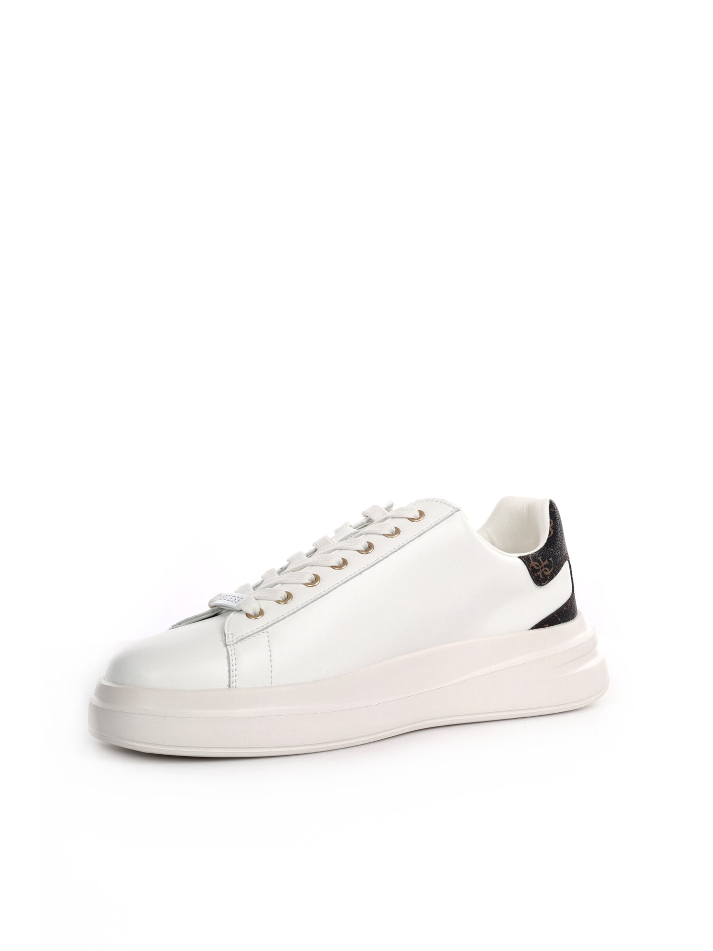 SNEAKER ELBA CON LOGO GUESS DA UOMO BIANCO