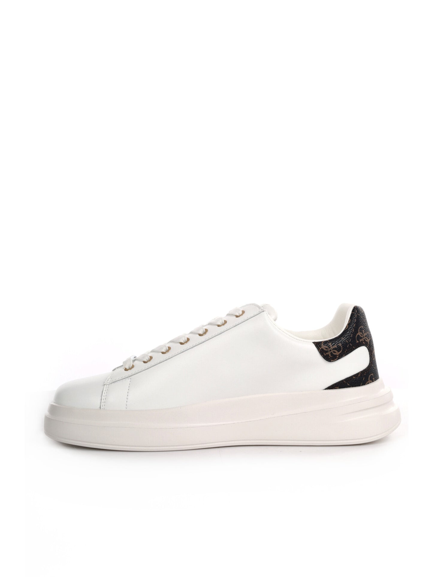 SNEAKER ELBA CON LOGO GUESS DA UOMO BIANCO