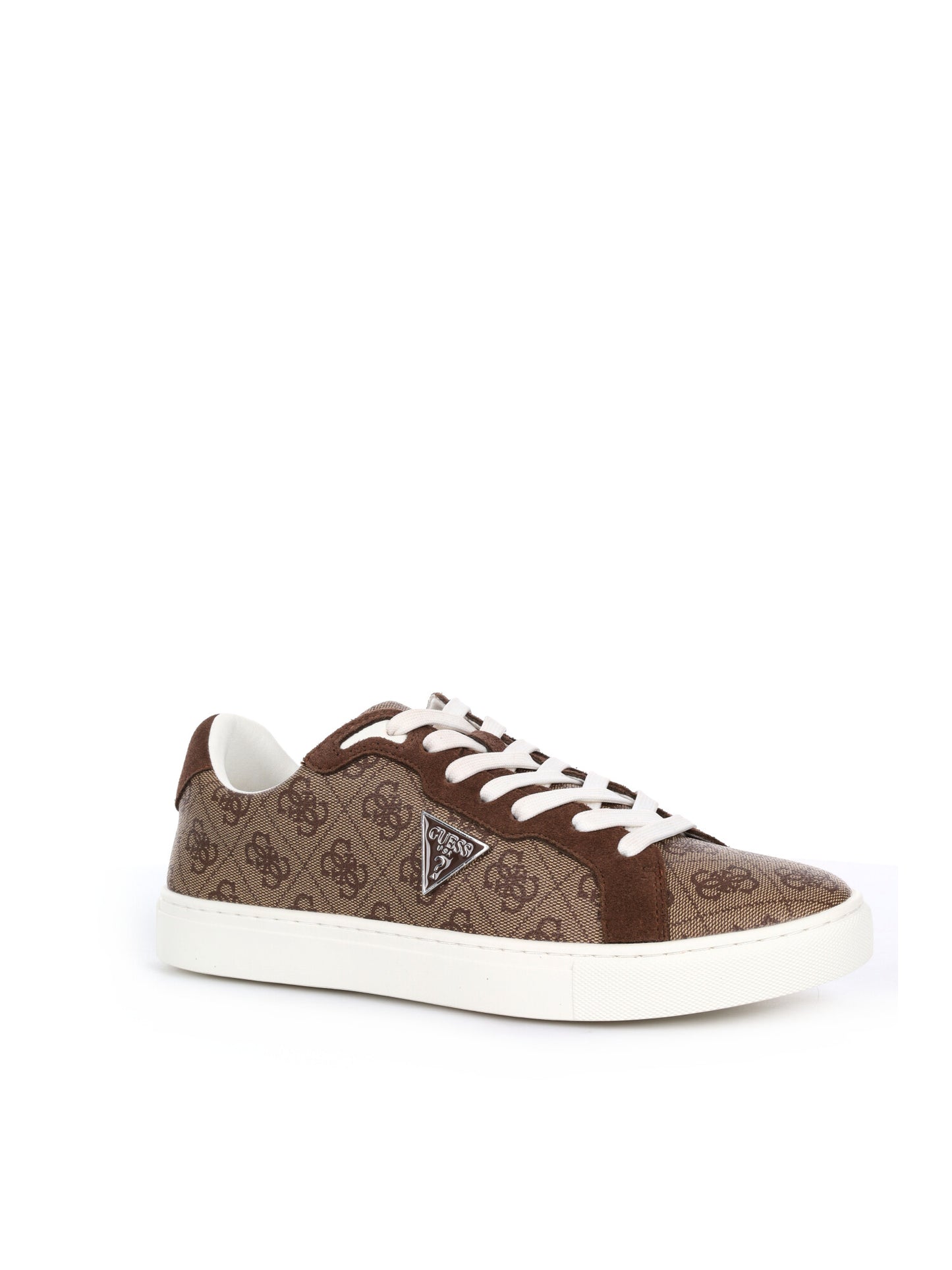 SNEAKER TODI3 MONOGRAM GUESS DA UOMO MARRONE