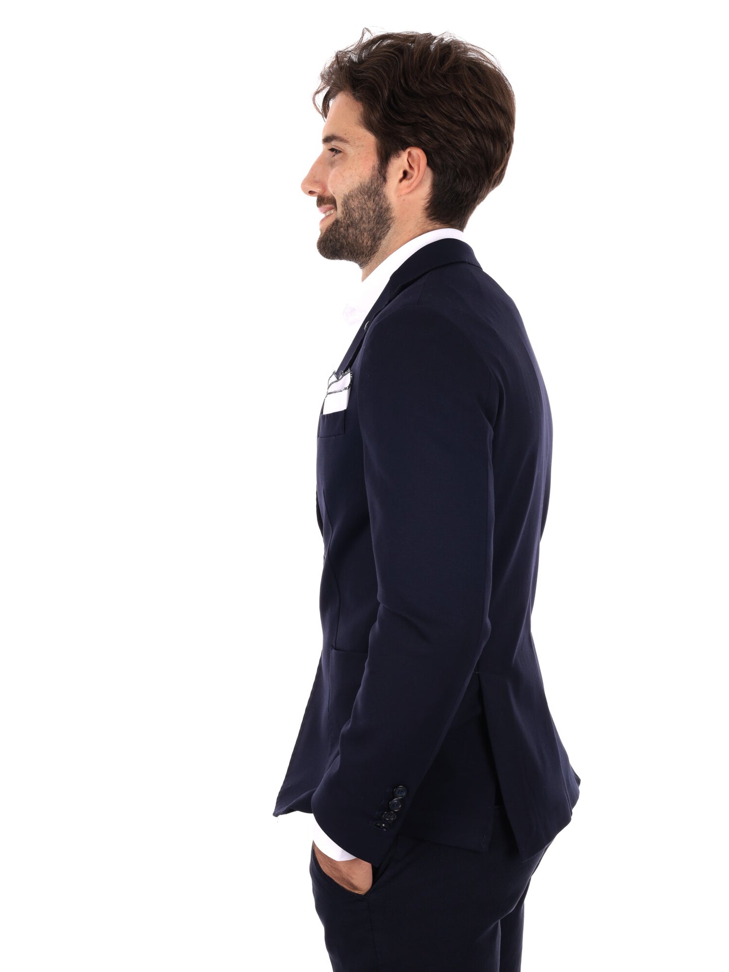 GIACCA PUNTO MILANO FB DA UOMO BLU