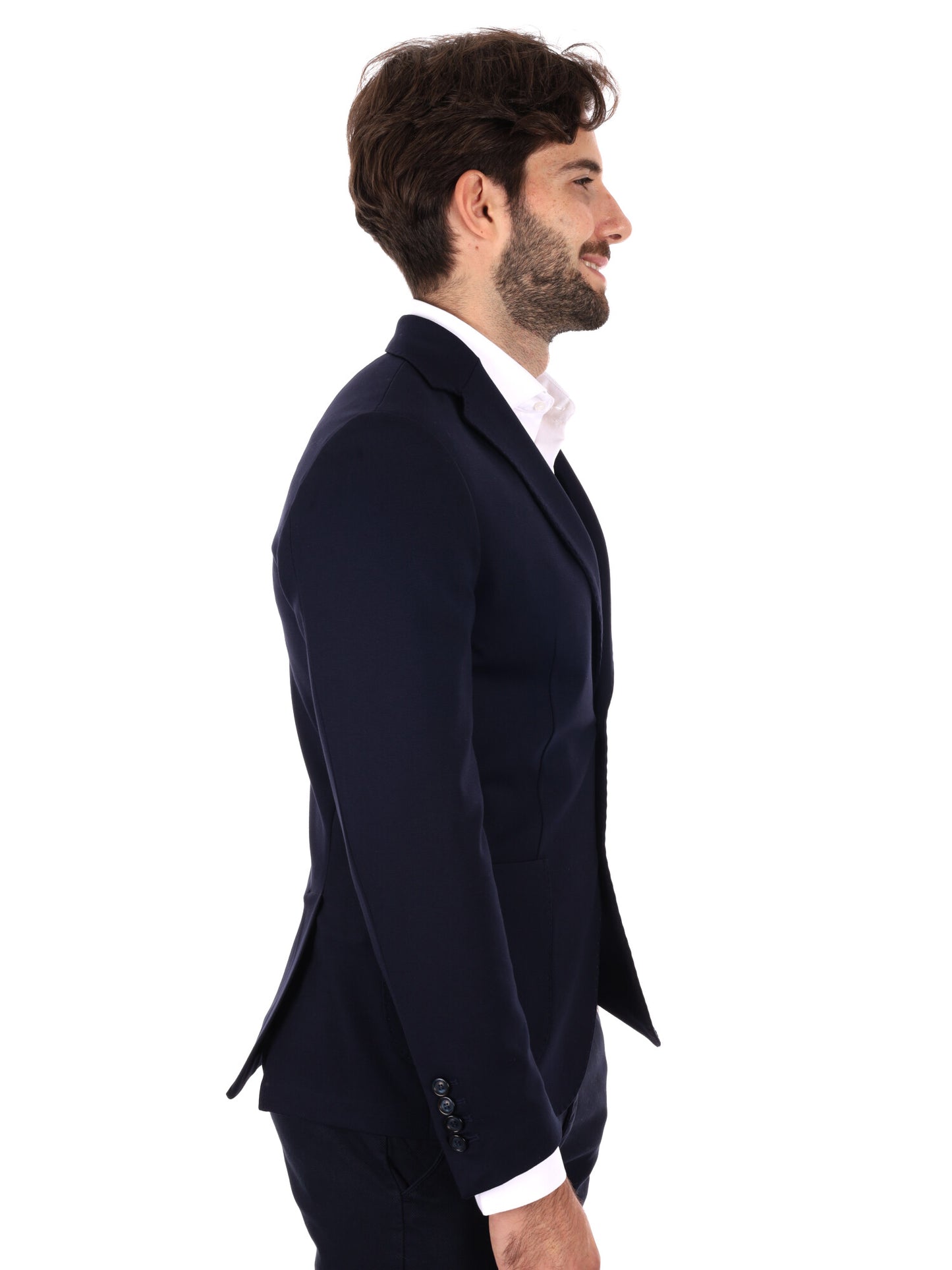 GIACCA PUNTO MILANO FB DA UOMO BLU