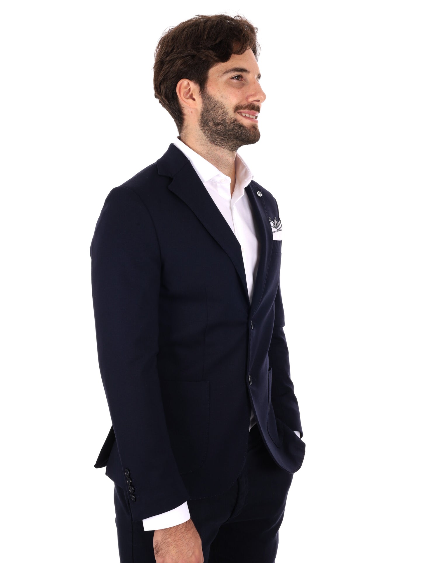 GIACCA PUNTO MILANO FB DA UOMO BLU
