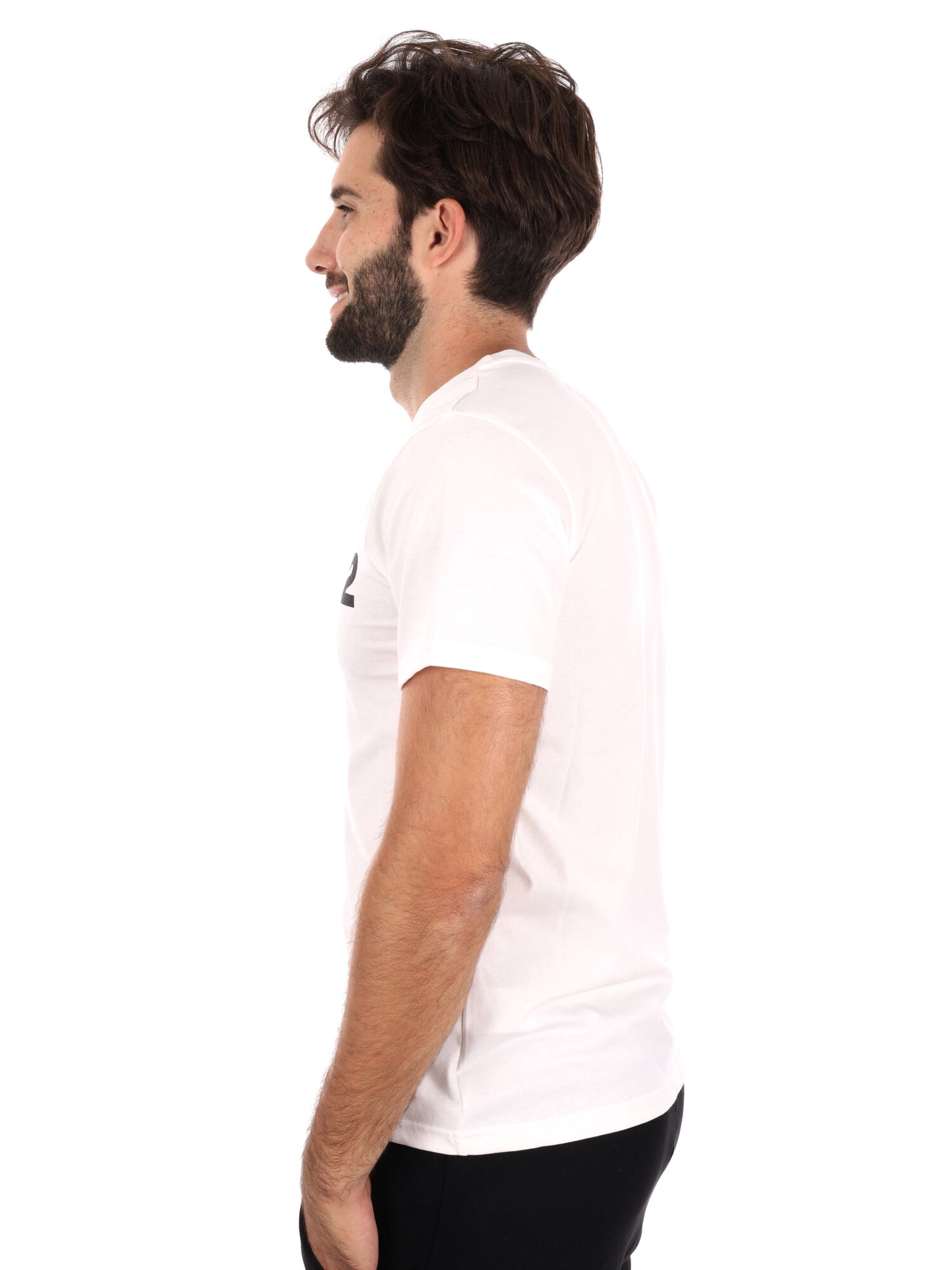 T-SHIRT BASIC DROP SEASON 2 DA UOMO BIANCO