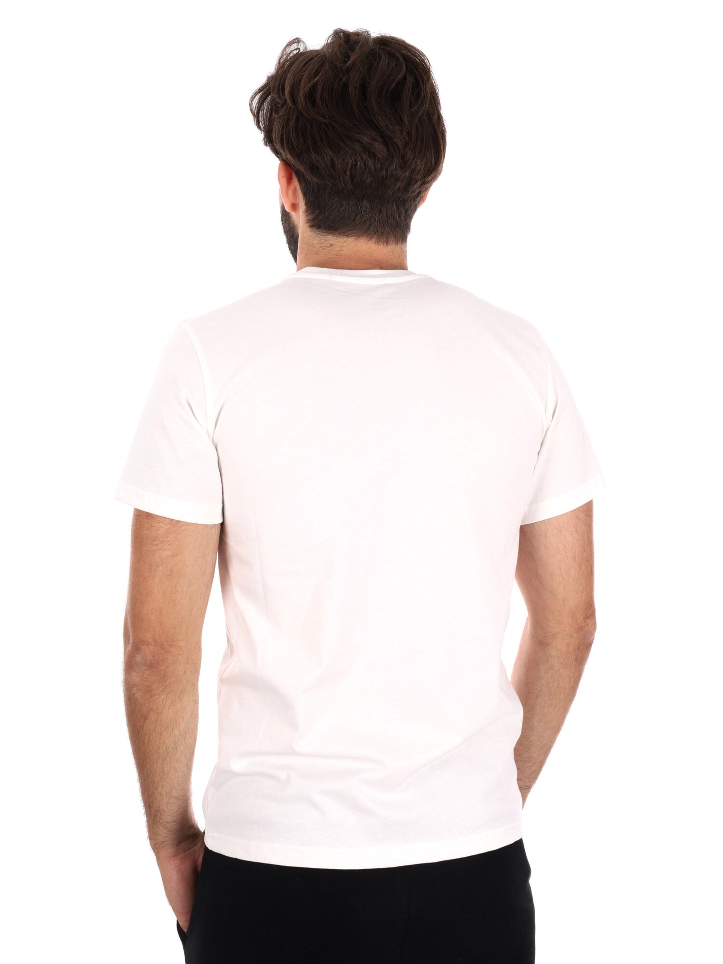 T-SHIRT BASIC DROP SEASON 2 DA UOMO BIANCO
