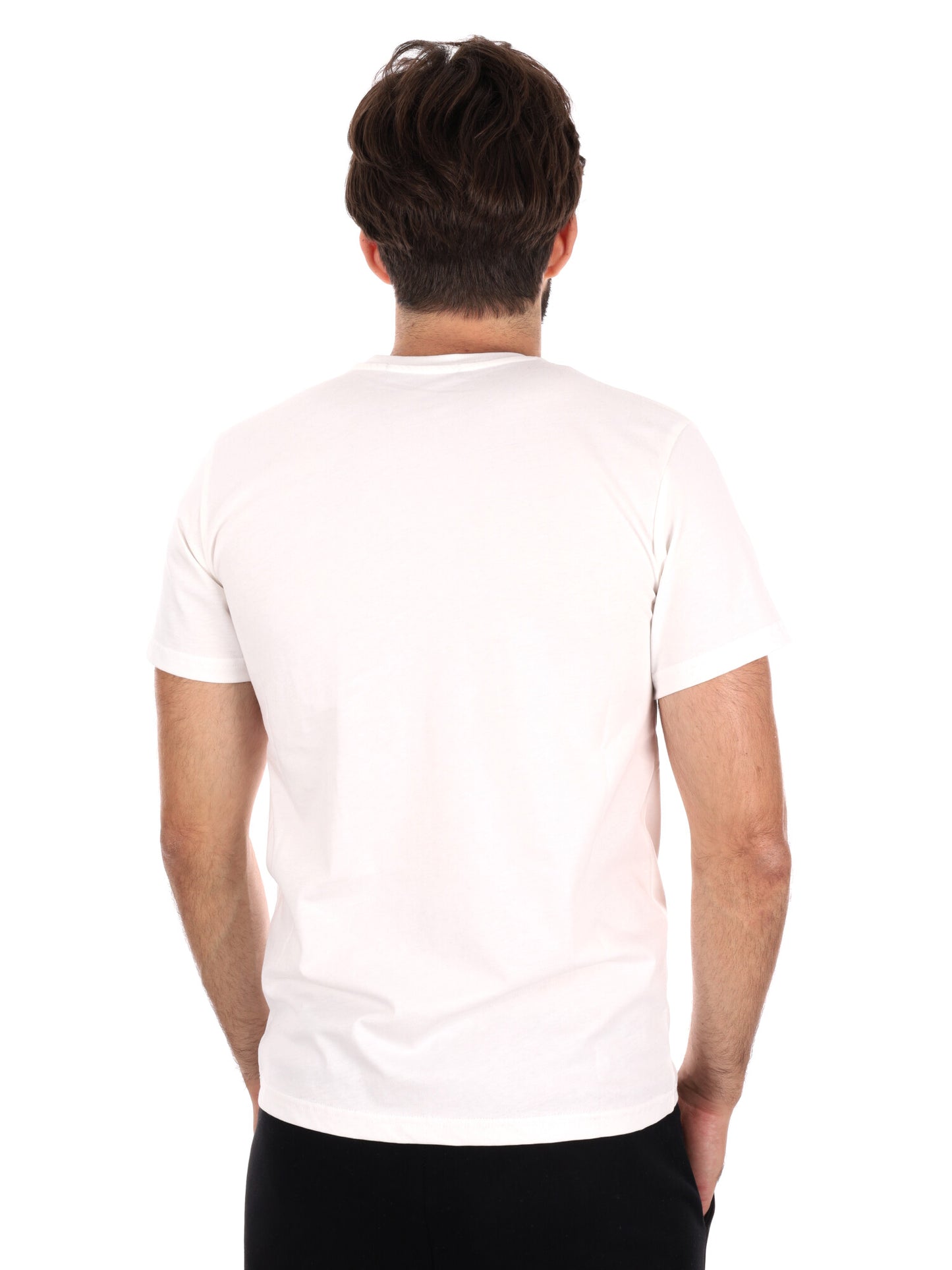 T-SHIRT BASIC DROP SEASON 2 DA UOMO BIANCO