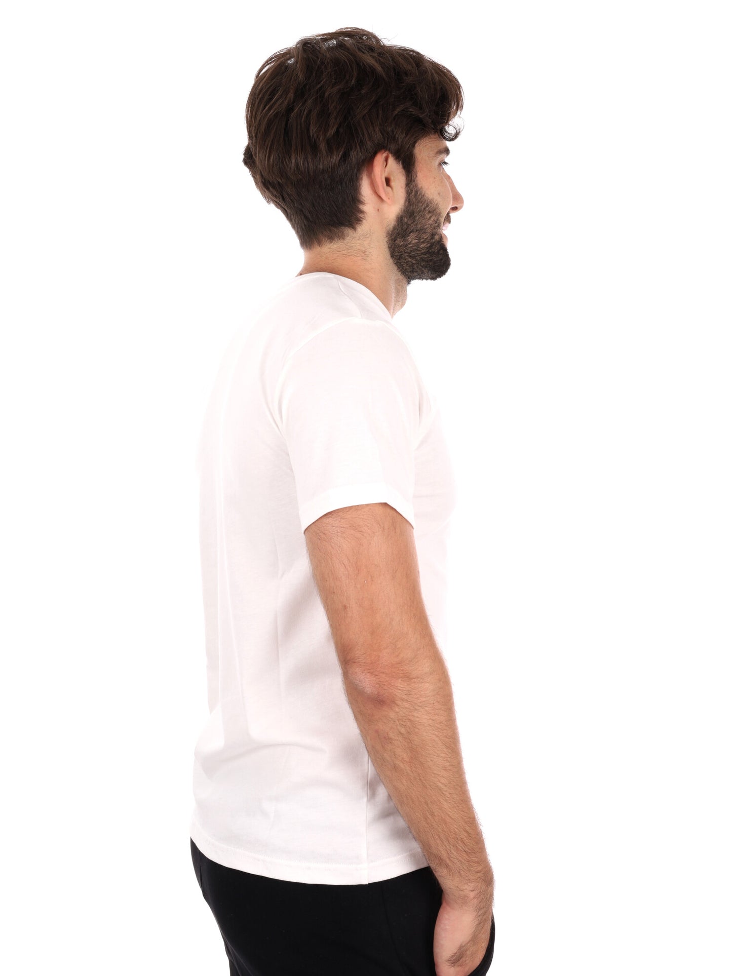 T-SHIRT BASIC DROP SEASON 2 DA UOMO BIANCO