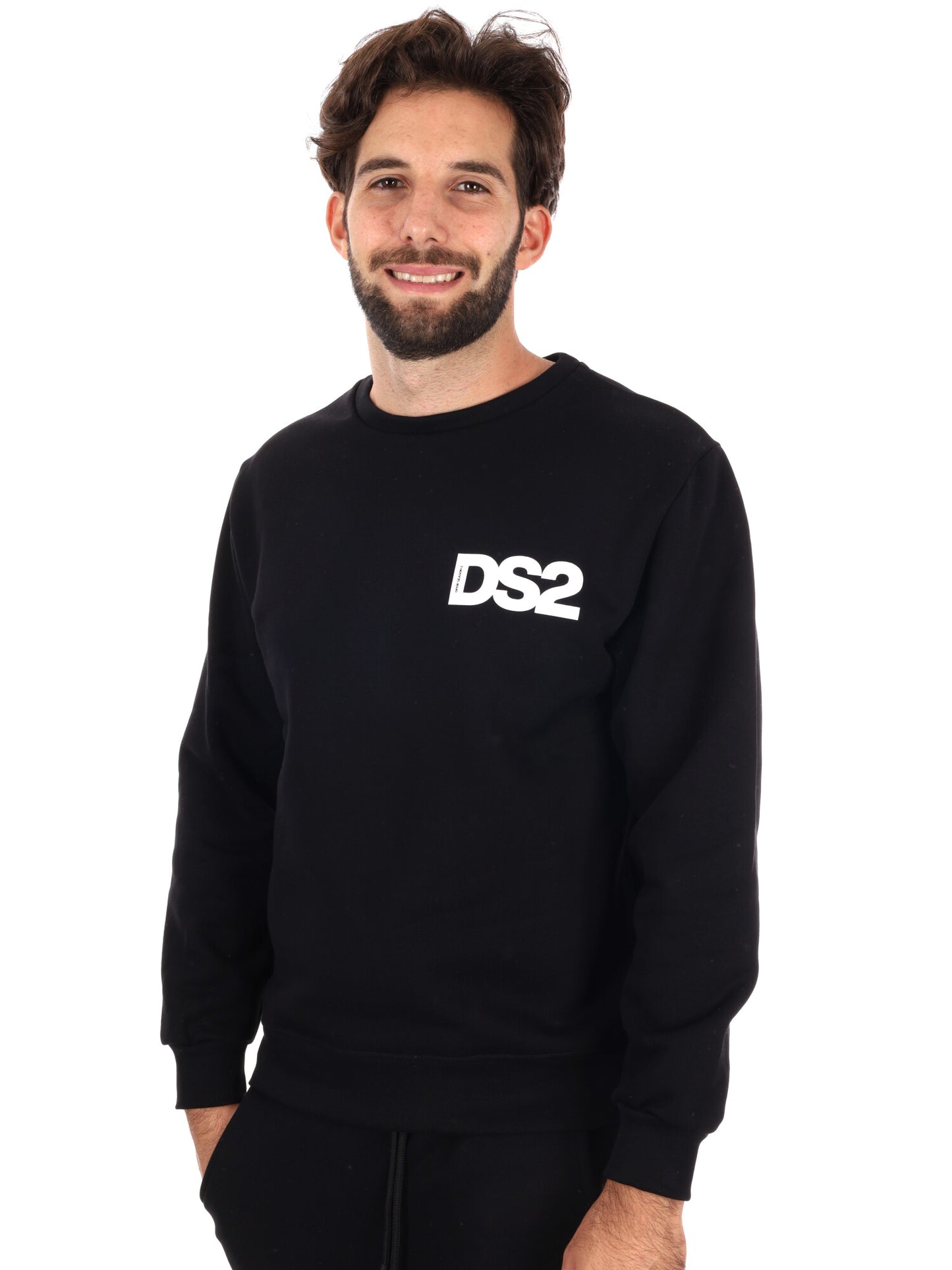 FELPA GIROCOLLO DROP SEASON 2 DA UOMO NERO