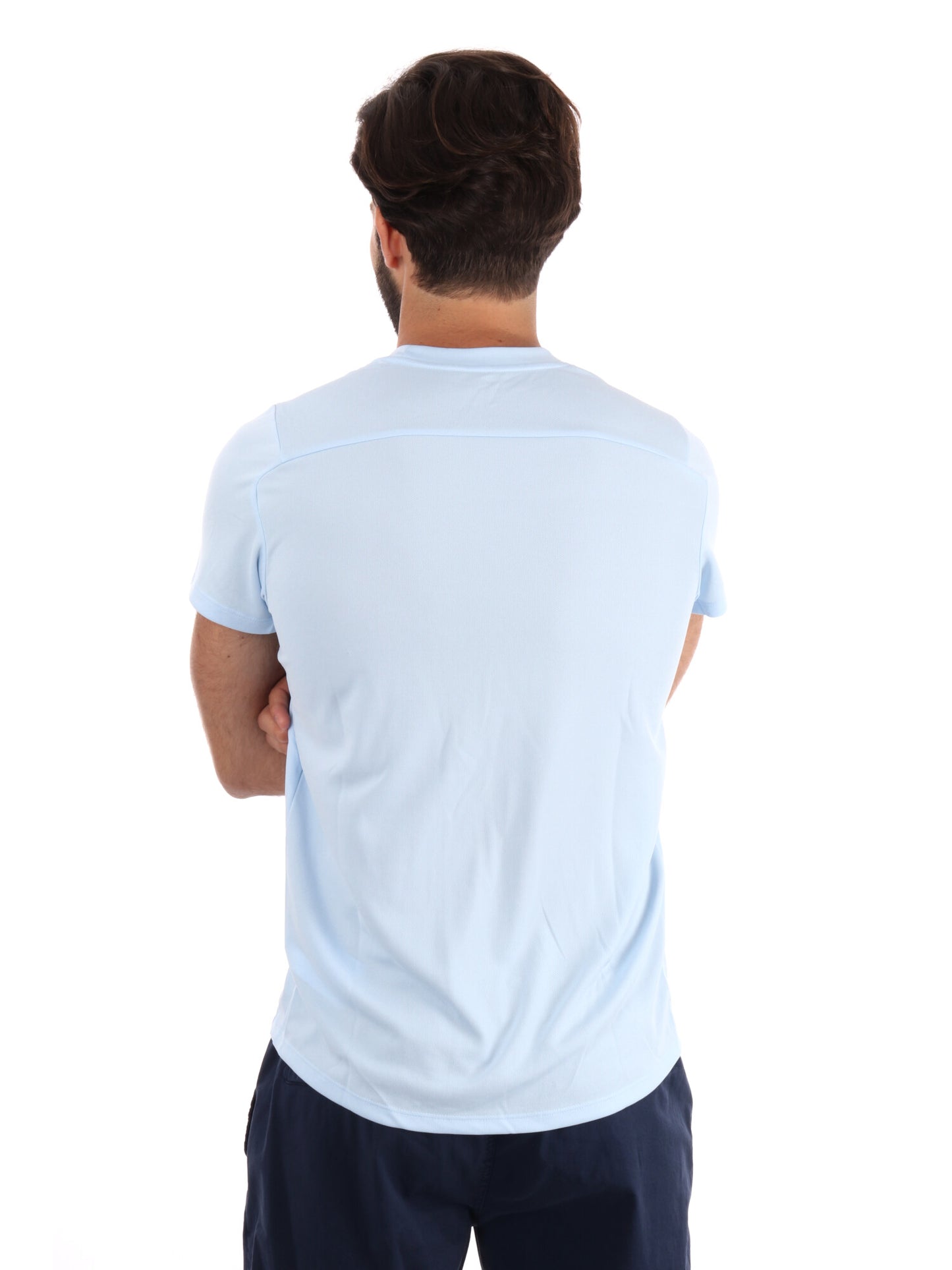 T-SHIRT DA TENNIS DRI-FIT NIKE DA UOMO CELESTE