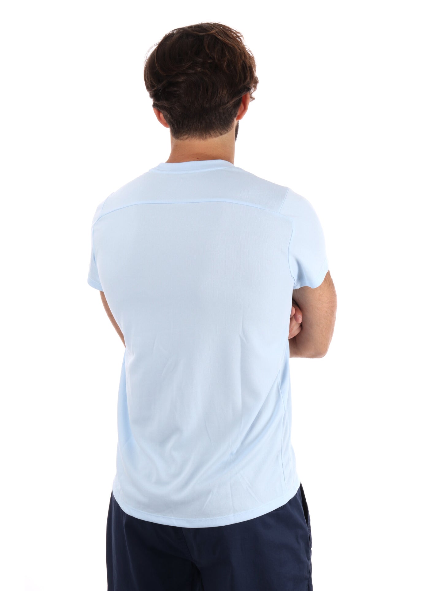 T-SHIRT DA TENNIS DRI-FIT NIKE DA UOMO CELESTE