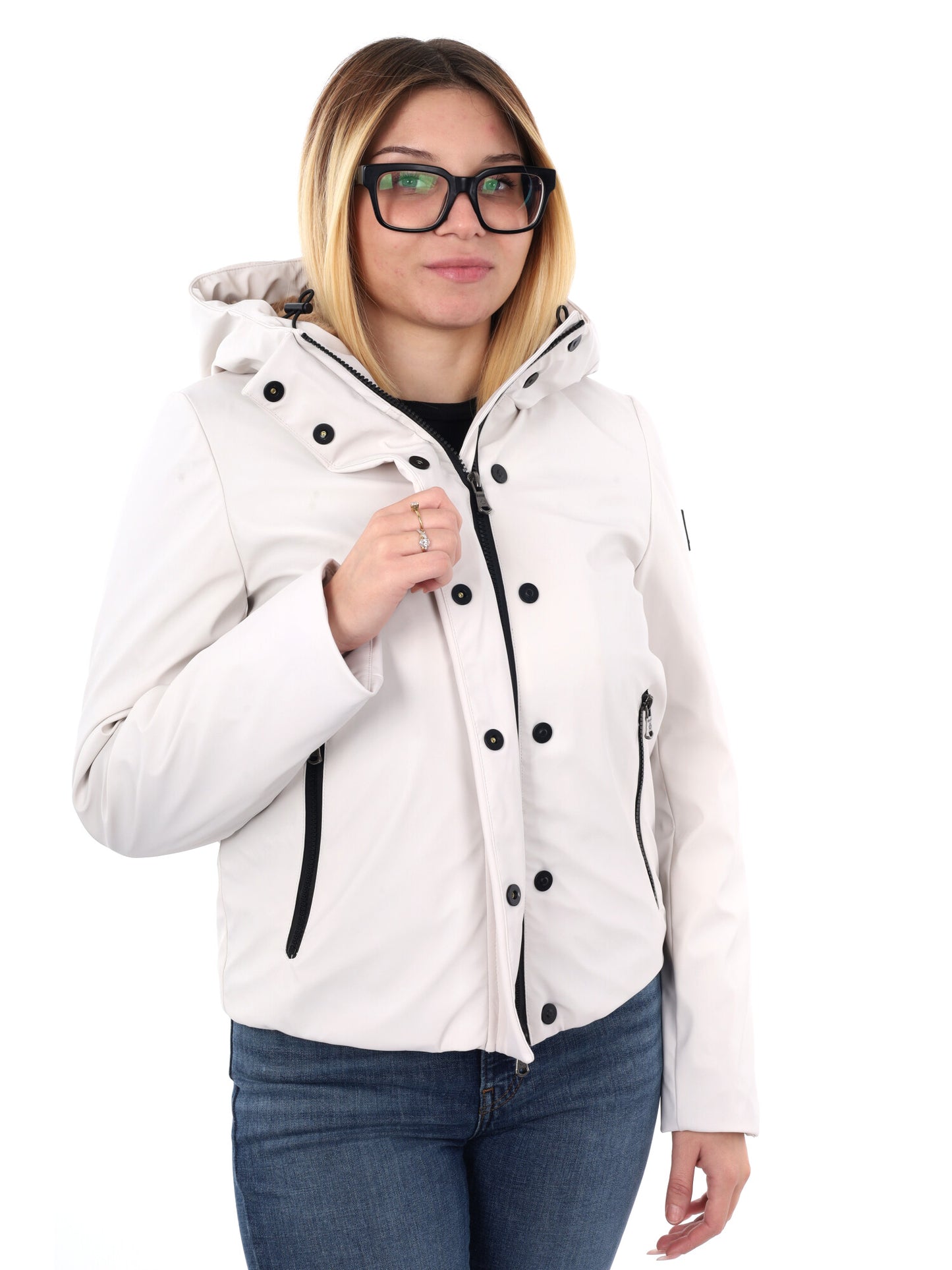 GIUBBINO RANCREDIA CON CAPPUCCIO CANADIAN DA DONNA PANNA