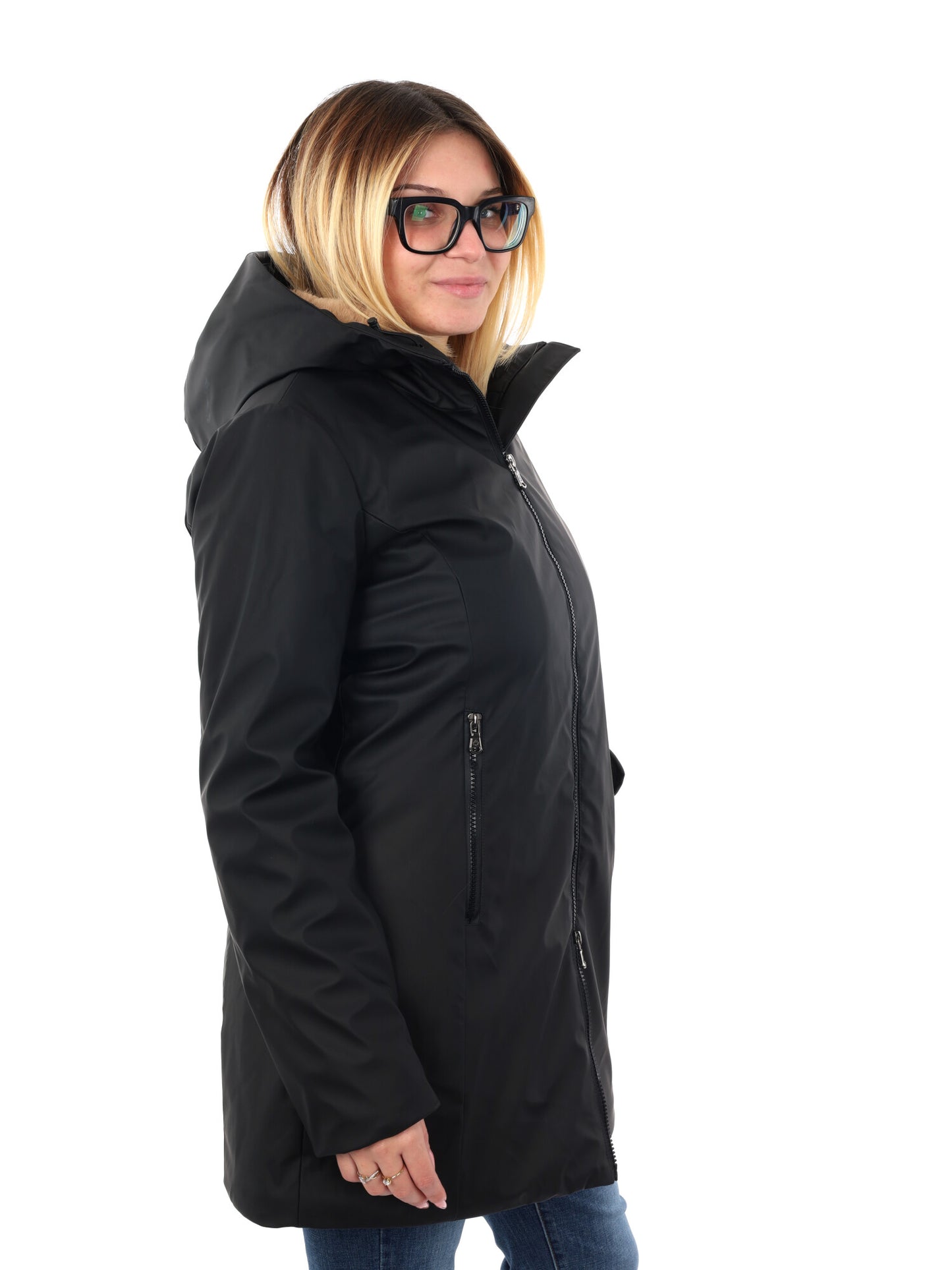 GIACCONE TERREBONNE CANADIAN DA DONNA NERO