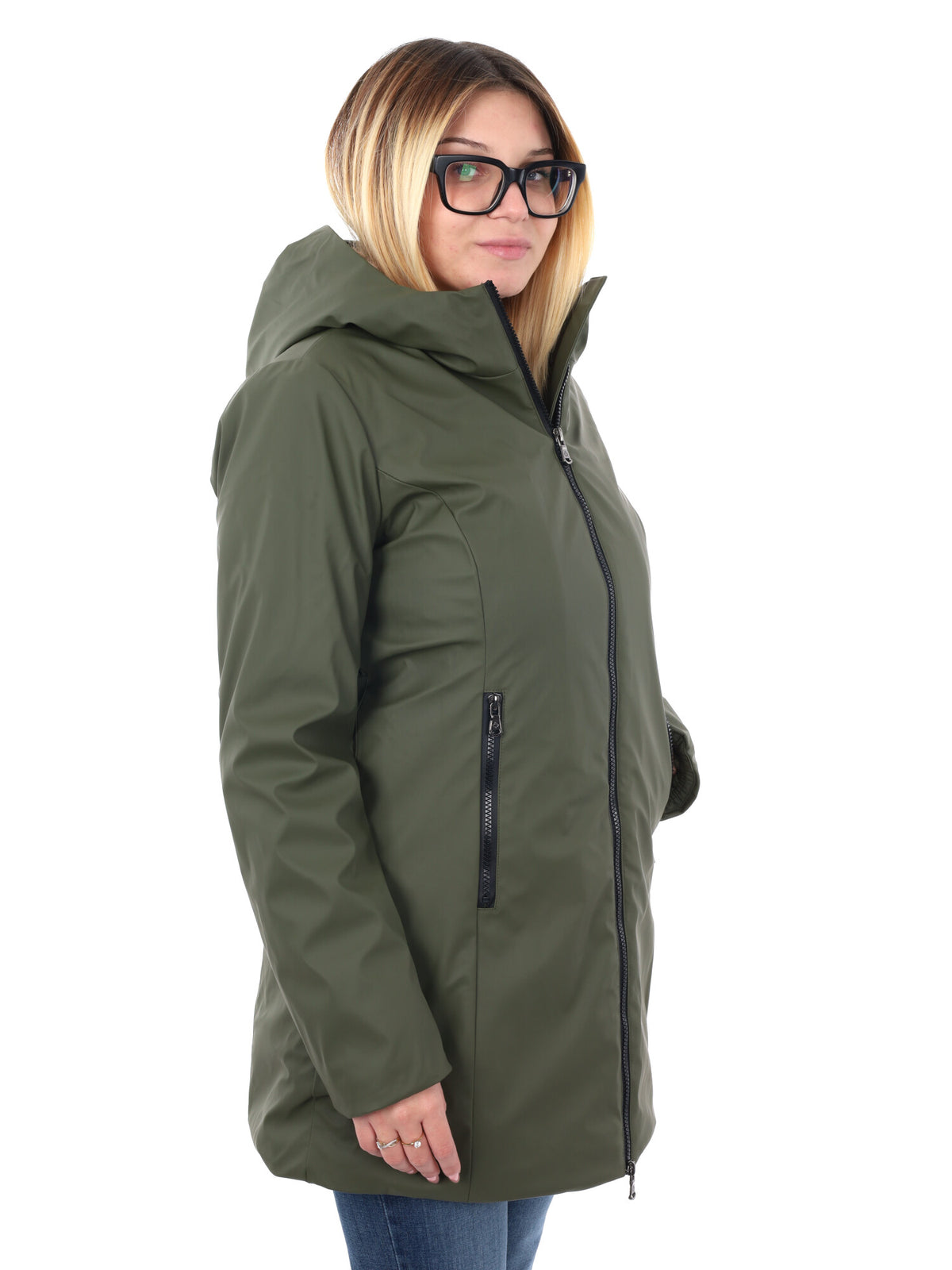 Canadian terrebonne giaccone da donna oliva