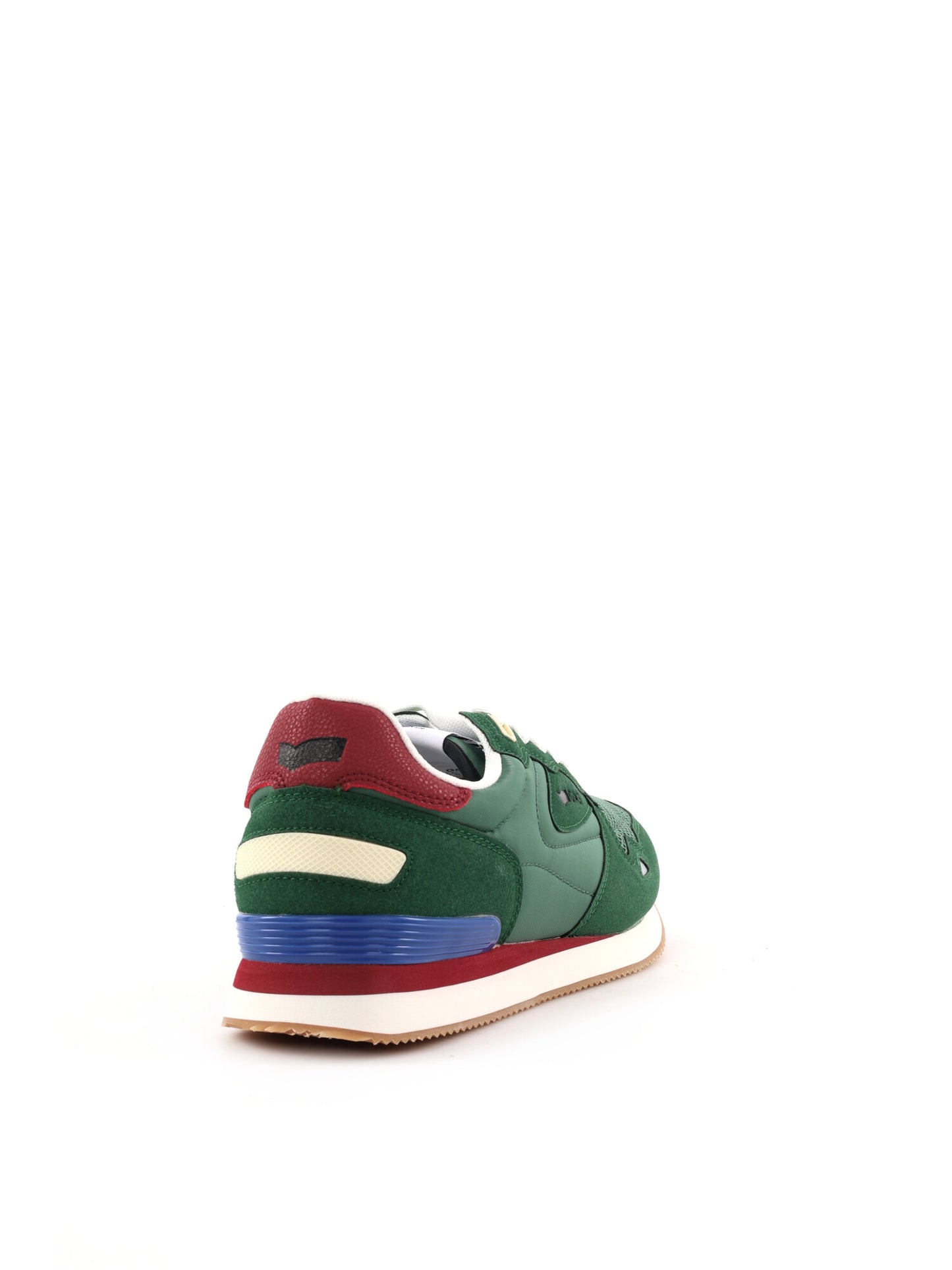 Gas Omy Mix, sneakers stringate da uomo in verde