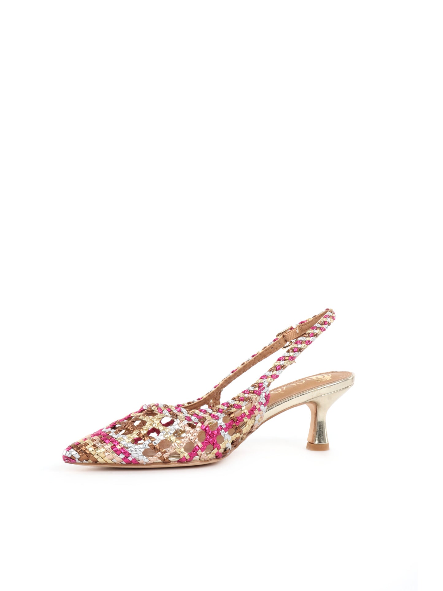 SLINGBACK INTRECCIATE CLYO' DA DONNA MULTICOLOR