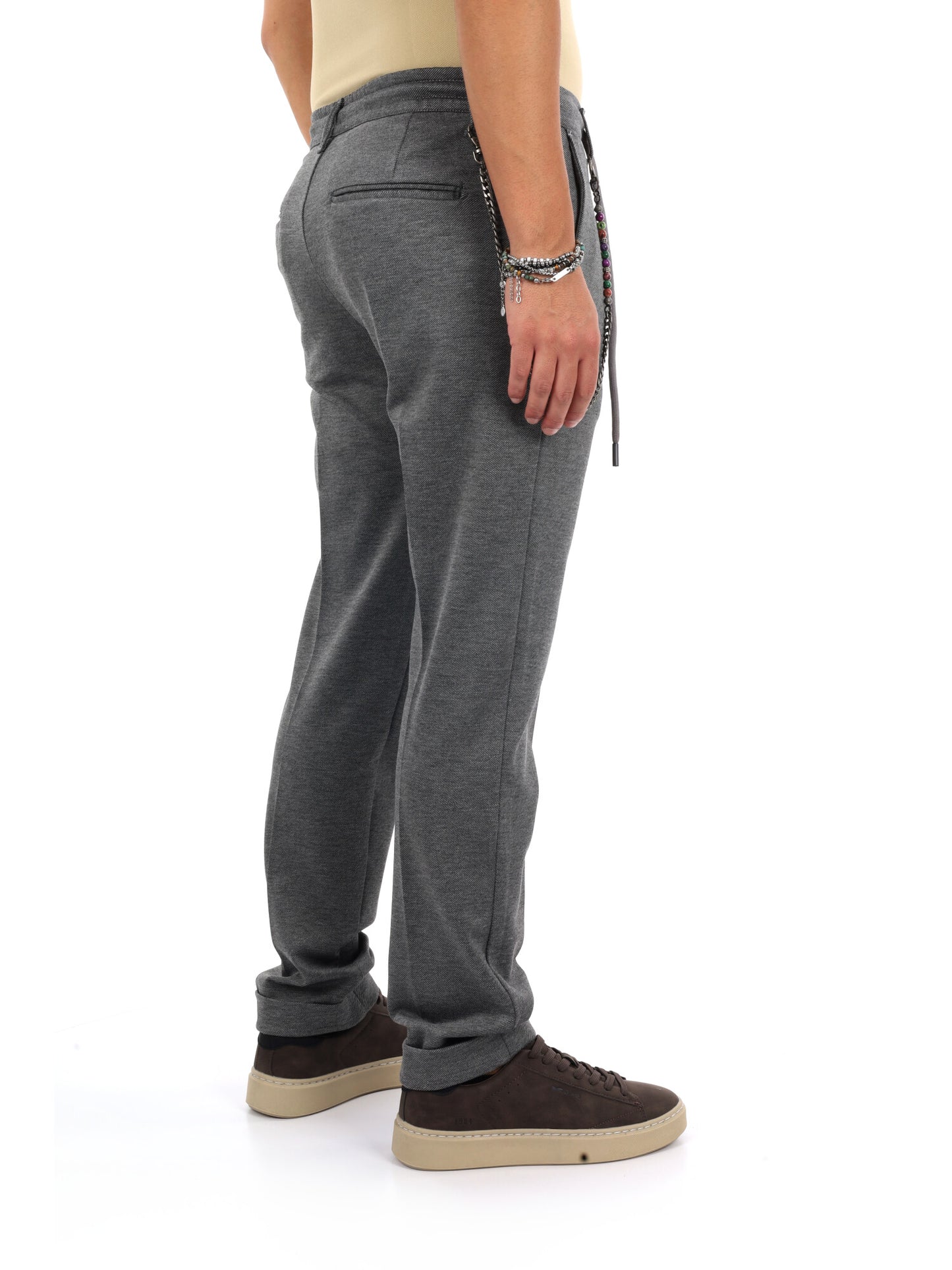 Fb Giubilo 91, pantalone da uomo grigio